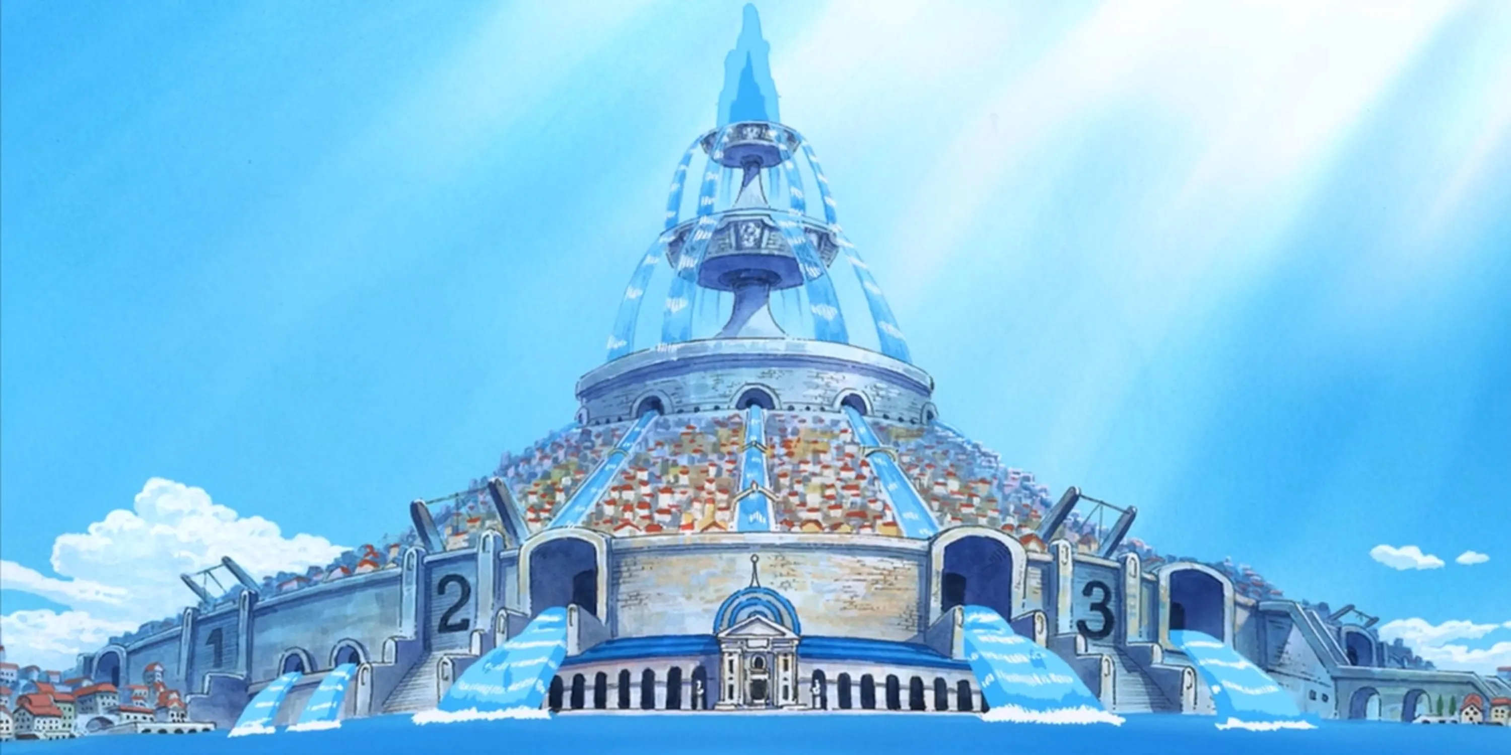 Thành phố trên biển Water 7, trung tâm đóng tàu của thế giới One Piece