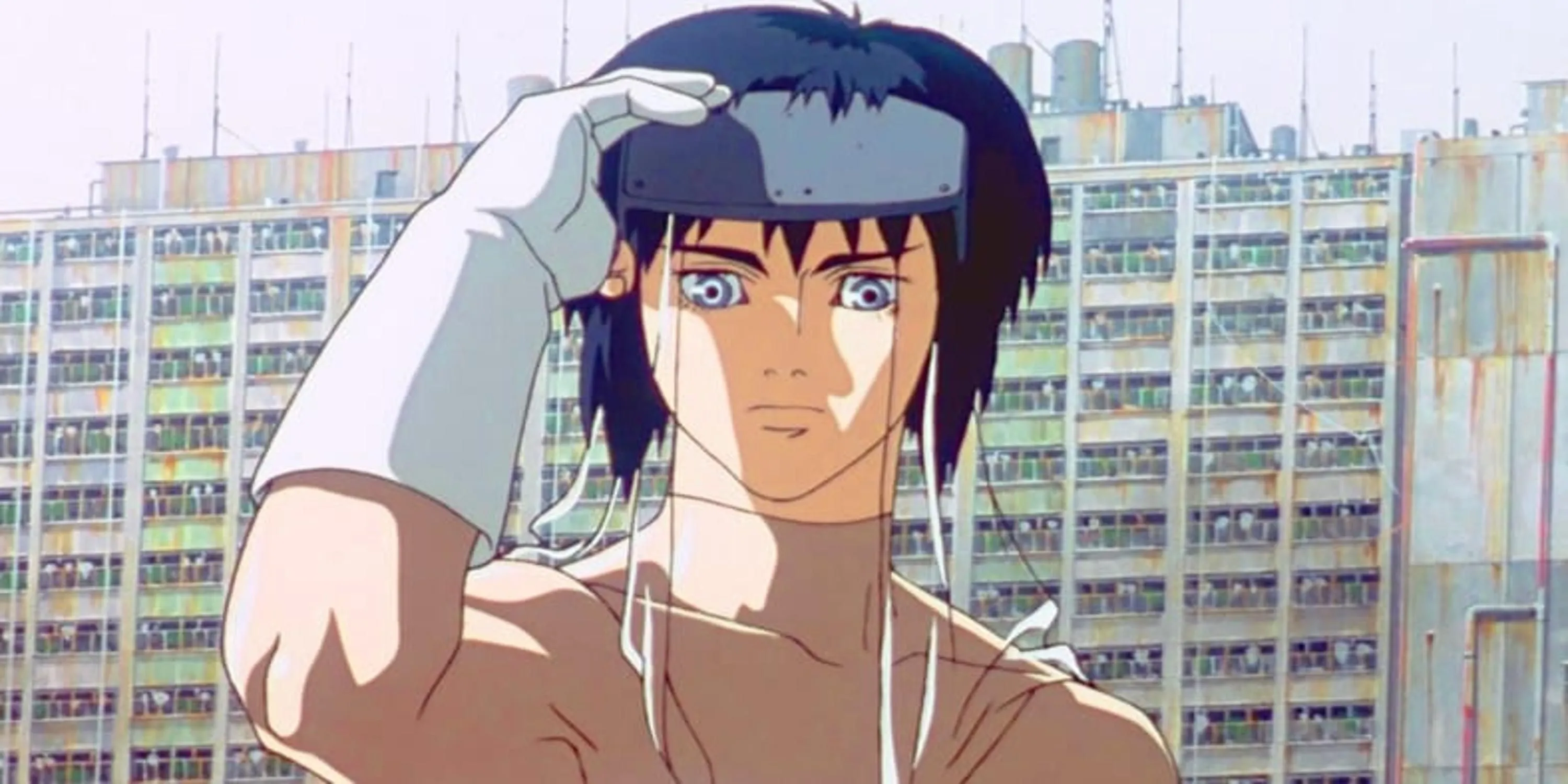 Thiếu tá Motoko Kusanagi, nhân vật cyborg nổi tiếng trong anime Ghost in the Shell