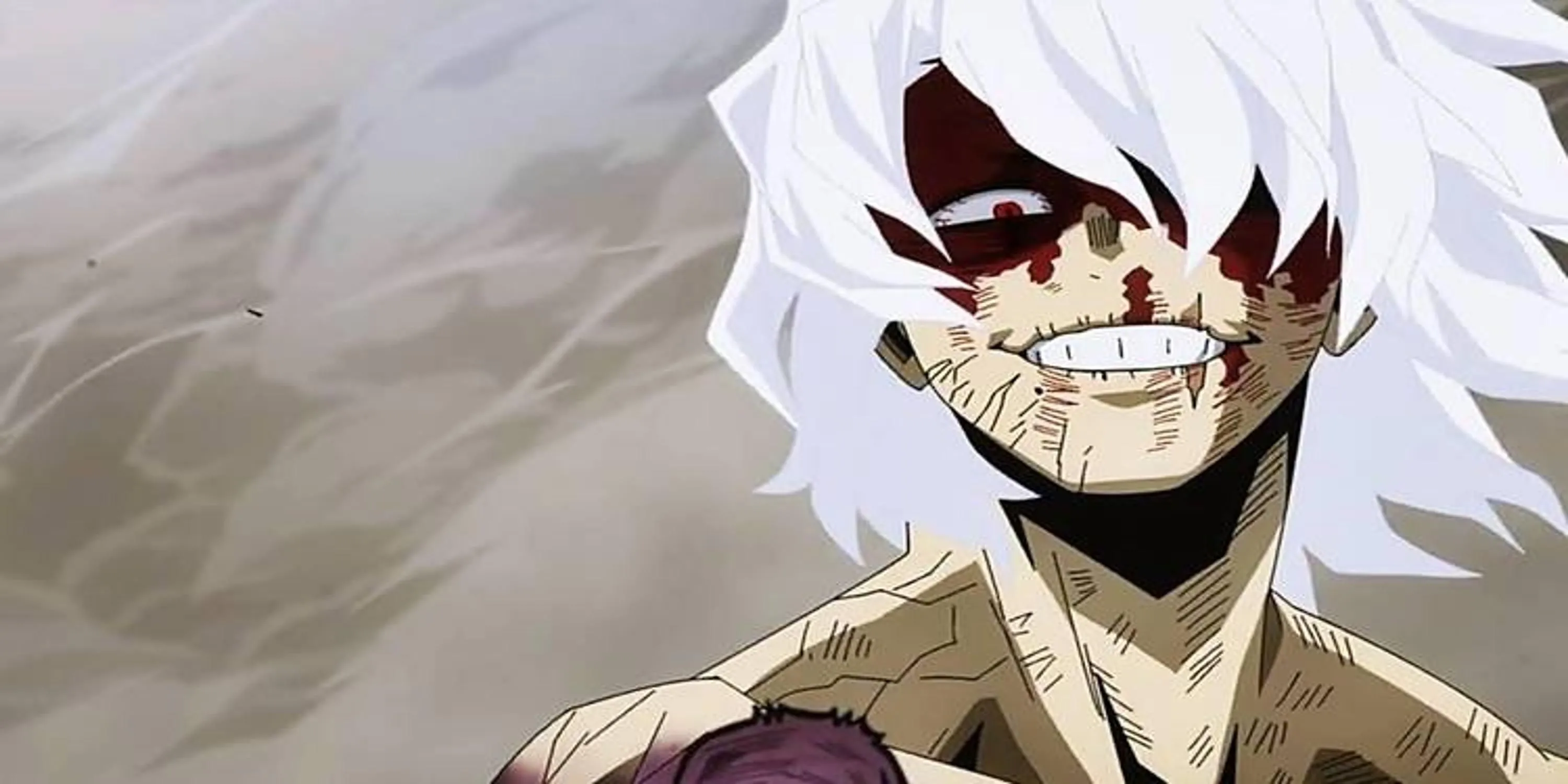 Tomura Shigaraki giải phóng sức mạnh hủy diệt của Quirk Decay đã thức tỉnh