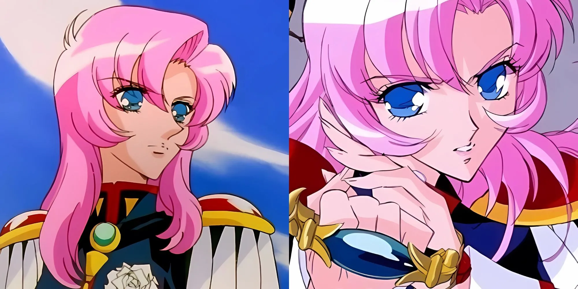 Utena Tenjou trong bộ đồng phục hoàng tử đặc trưng của Revolutionary Girl Utena