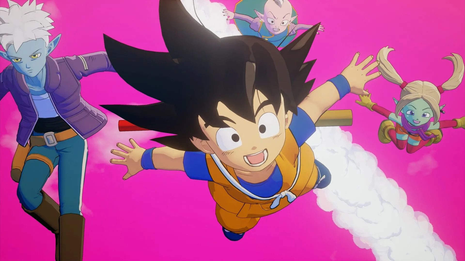 Vegeta biến hình Super Saiyan đầy ngạo nghễ đối đầu với Android trong Dragon Ball Z