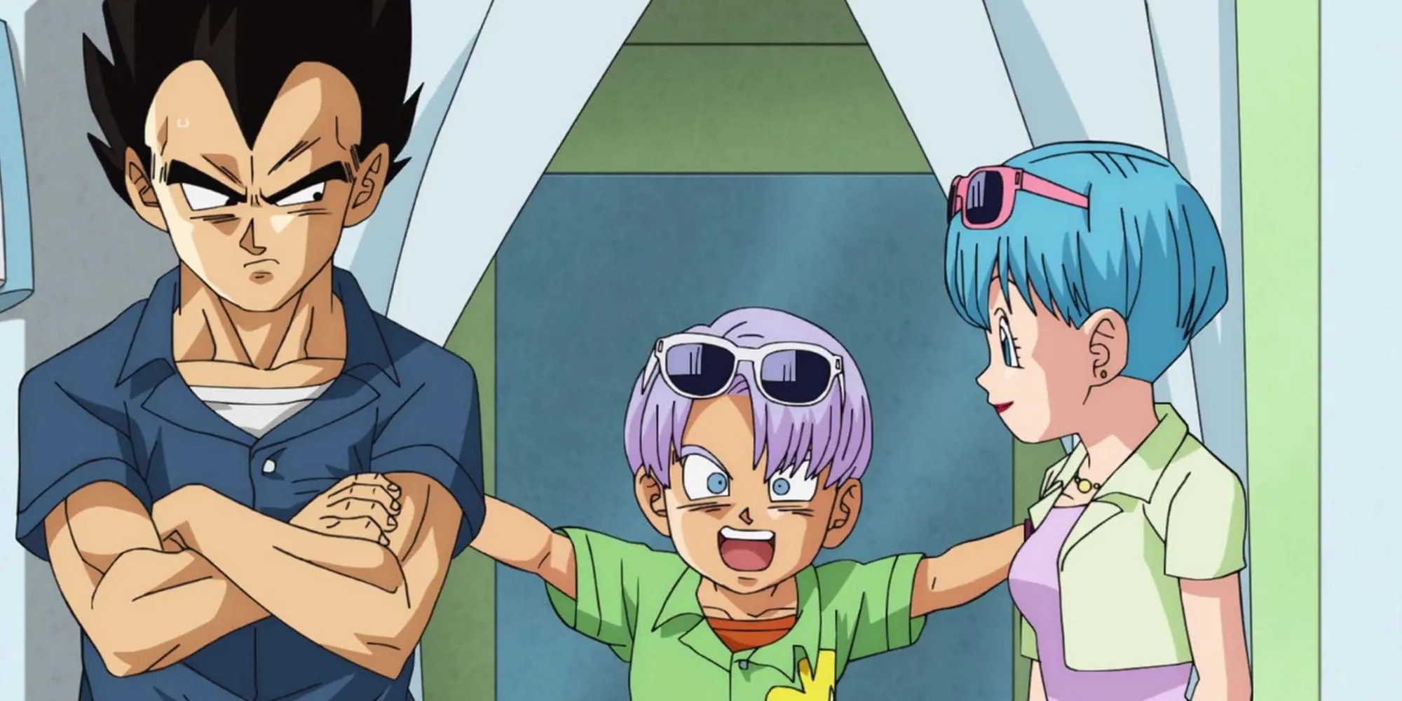 Vegeta, Bulma và Trunks đi mua sắm