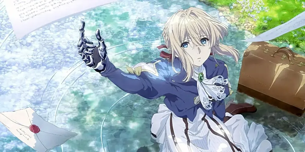 Violet Evergarden, nhân vật chọn chữa lành thay vì tình yêu