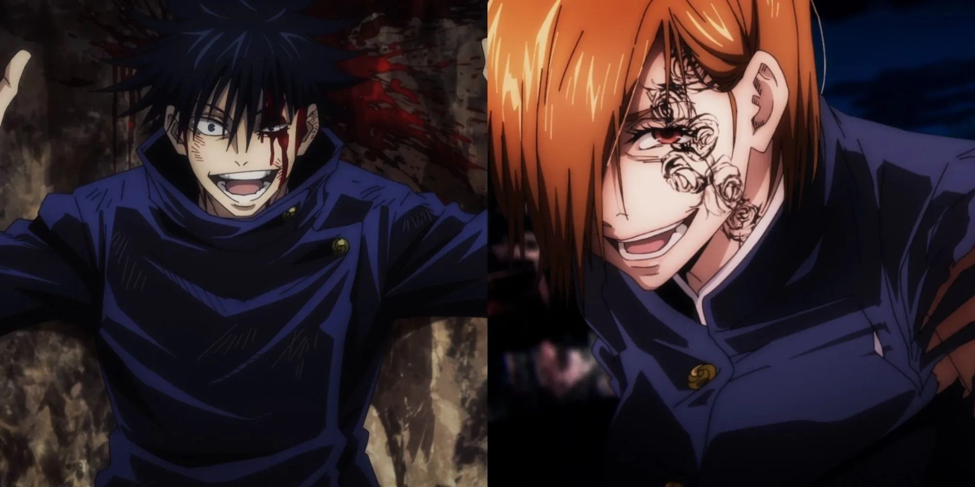 Yuji, Eso và Kechizu trong arc Hắc Thi Peinture của Jujutsu Kaisen