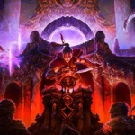 Hình ảnh chủ đề và logo Diablo 4 Season 9 Sins of the Horadrim