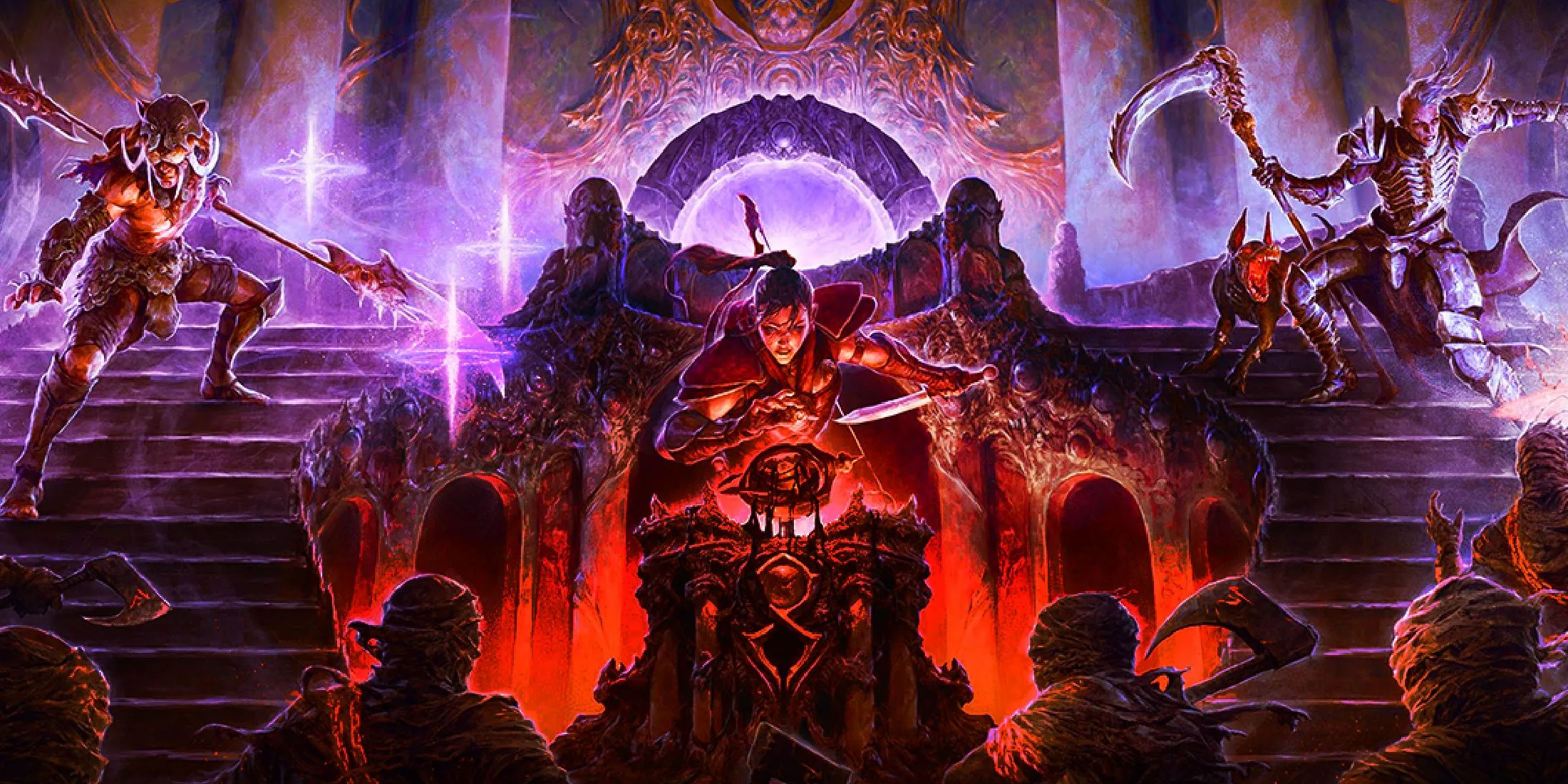 Hình ảnh chủ đề và logo Diablo 4 Season 9 Sins of the Horadrim