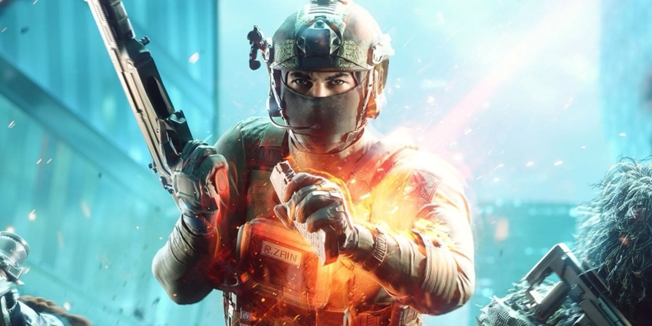 Lính trong Battlefield 2042 đang nạp đạn, thể hiện trải nghiệm vũ khí trong game