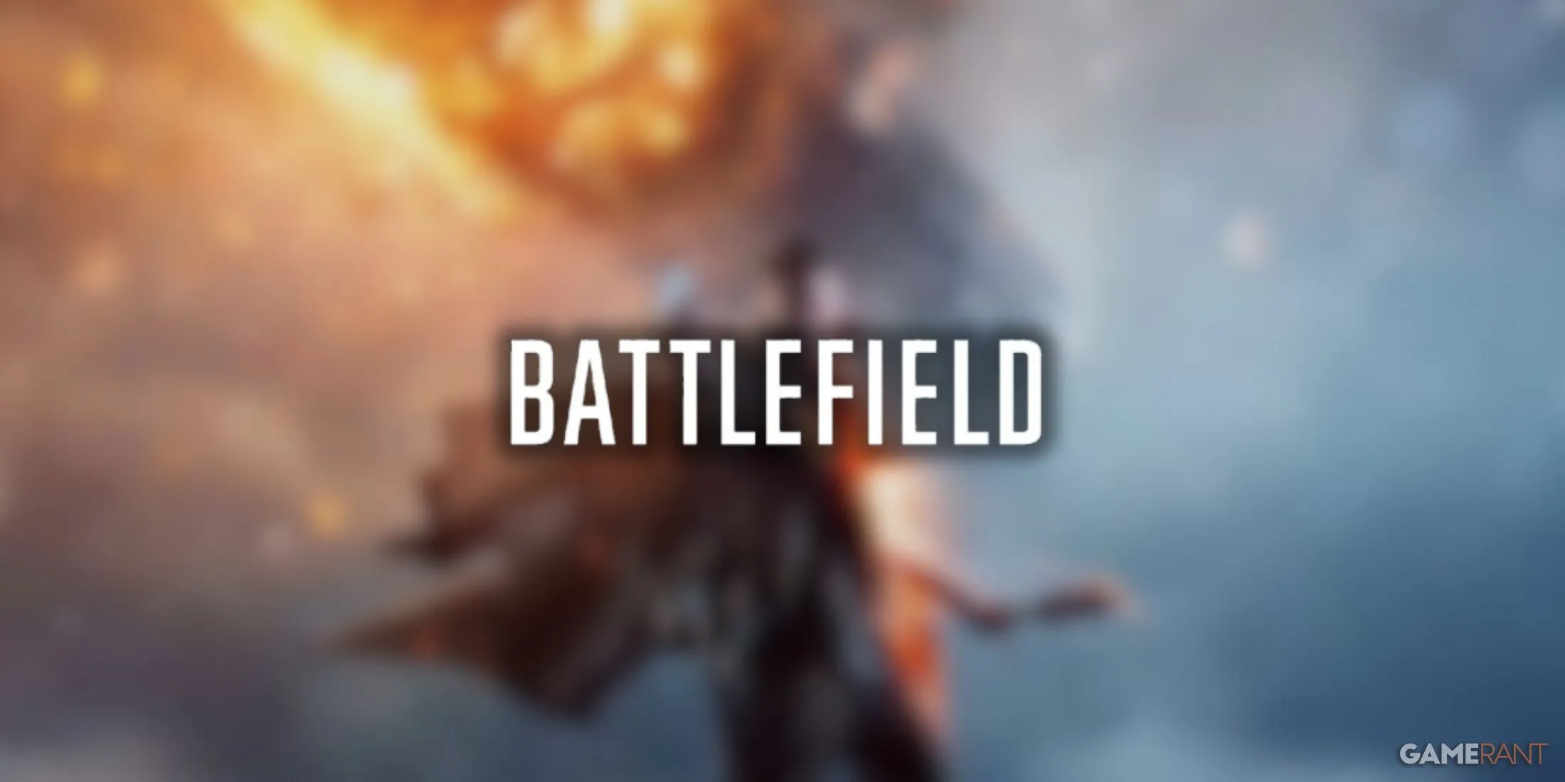 Logo game Battlefield mờ ảo tượng trưng cho thông báo về Battlefield 6