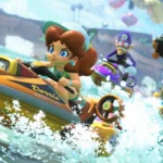 Nhân vật Daisy trong game Mario Kart World