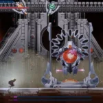 Cảnh chiến đấu với boss trong Shadow Labyrinth