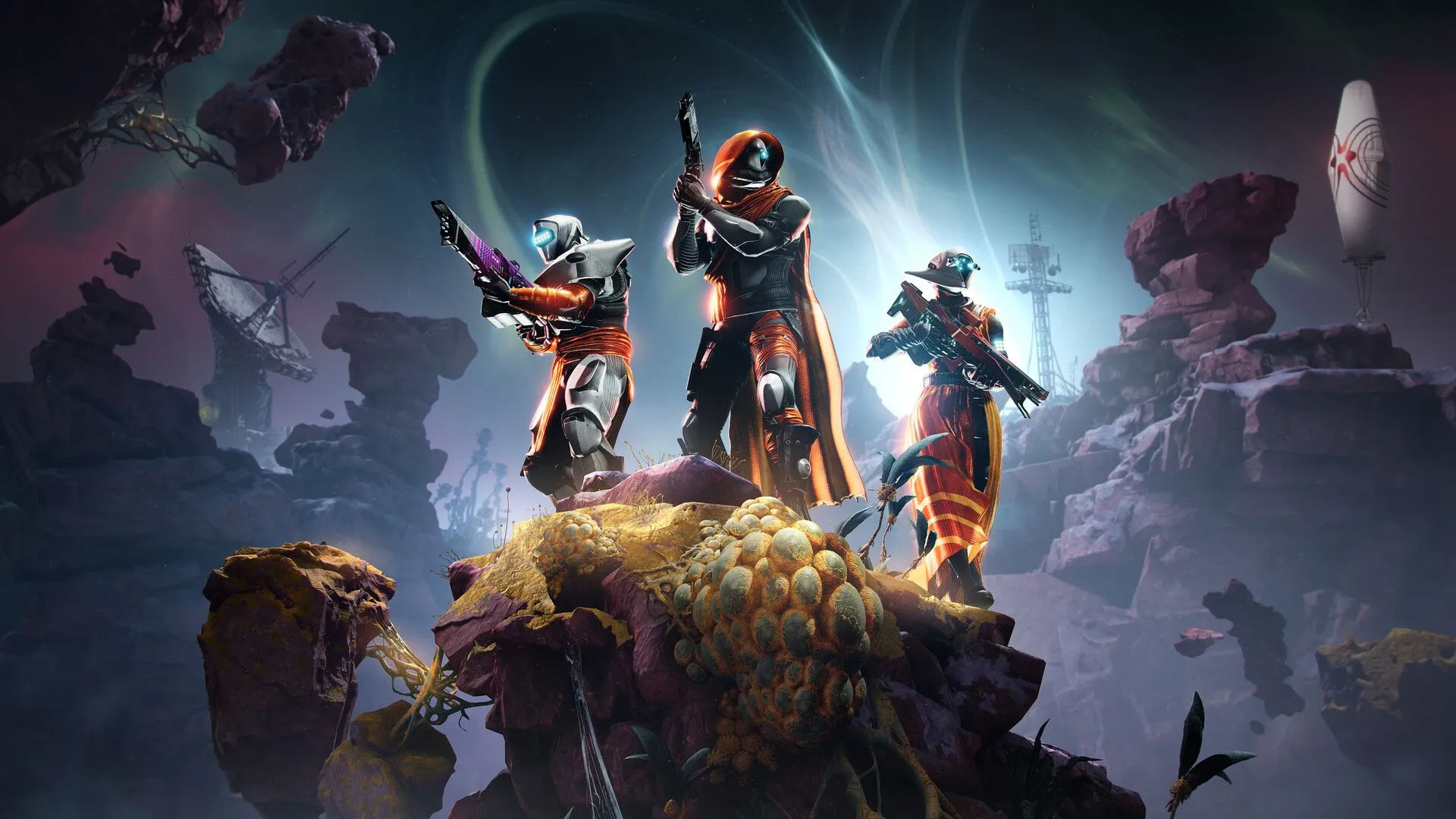 Logo và hình ảnh giới thiệu bản mở rộng The Edge of Fate của Destiny 2