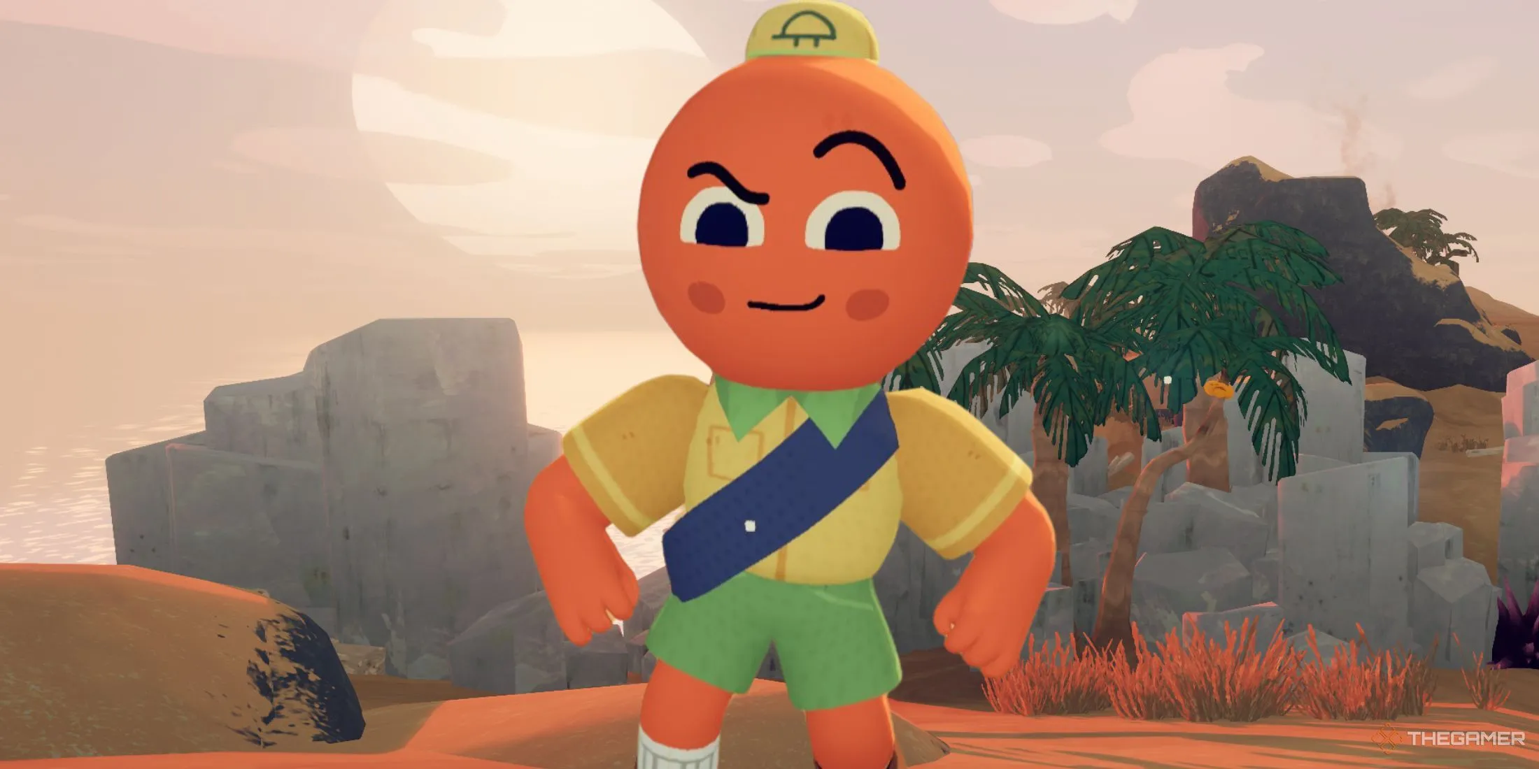 Một game thủ tạo dáng trong trò chơi Peak, minh họa cho các tựa game indie có tính năng chat sẽ bị ảnh hưởng bởi luật mới.
