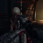 Nhân vật đang chém một con Zed bằng lưỡi dao trong Killing Floor 3.