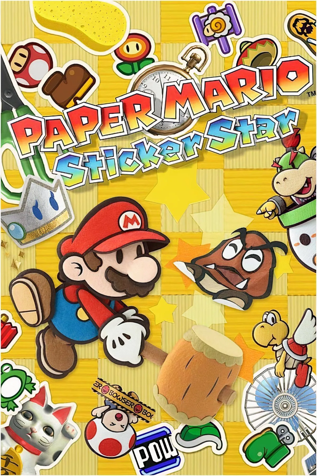Paper Mario Sticker Star - Lối chơi RPG sáng tạo với hệ thống Sticker đầy màu sắc