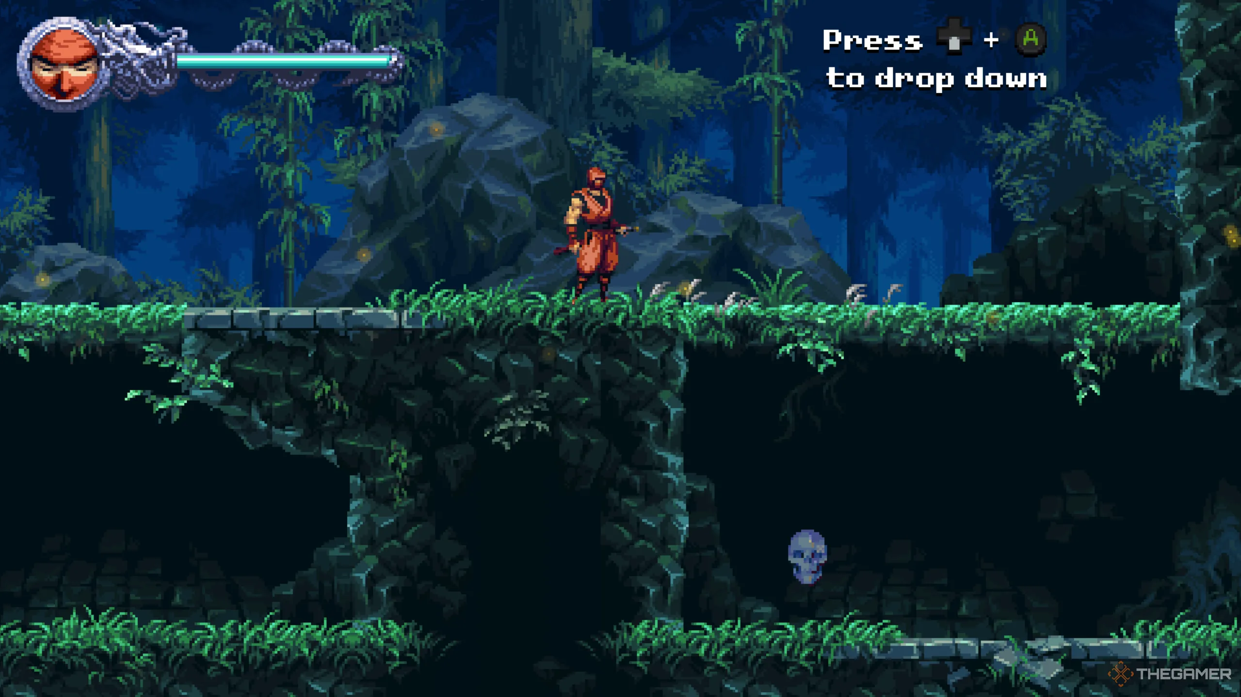 Vị trí Crystal Skull đầu tiên trong Ninja Gaiden: Ragebound