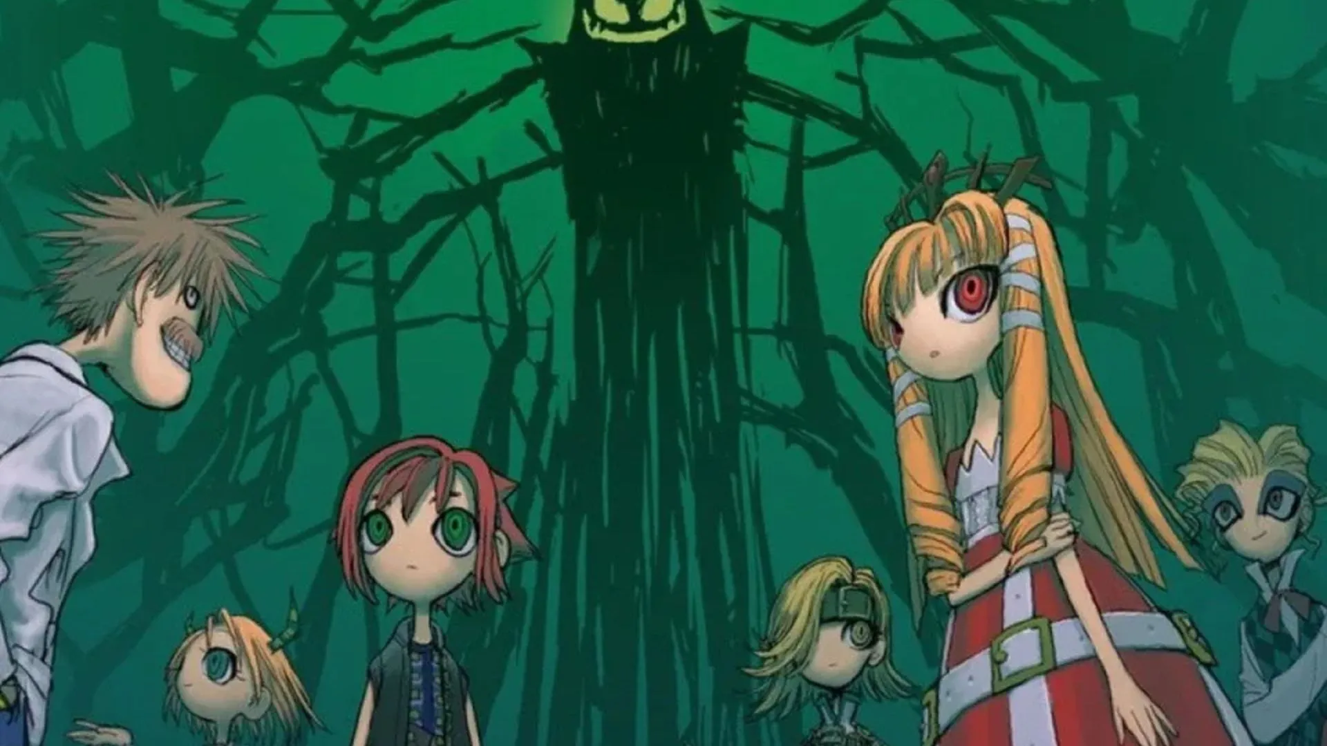 Ari và bóng Stan trong Okage: phong cách nghệ thuật Tim Burton của JRPG