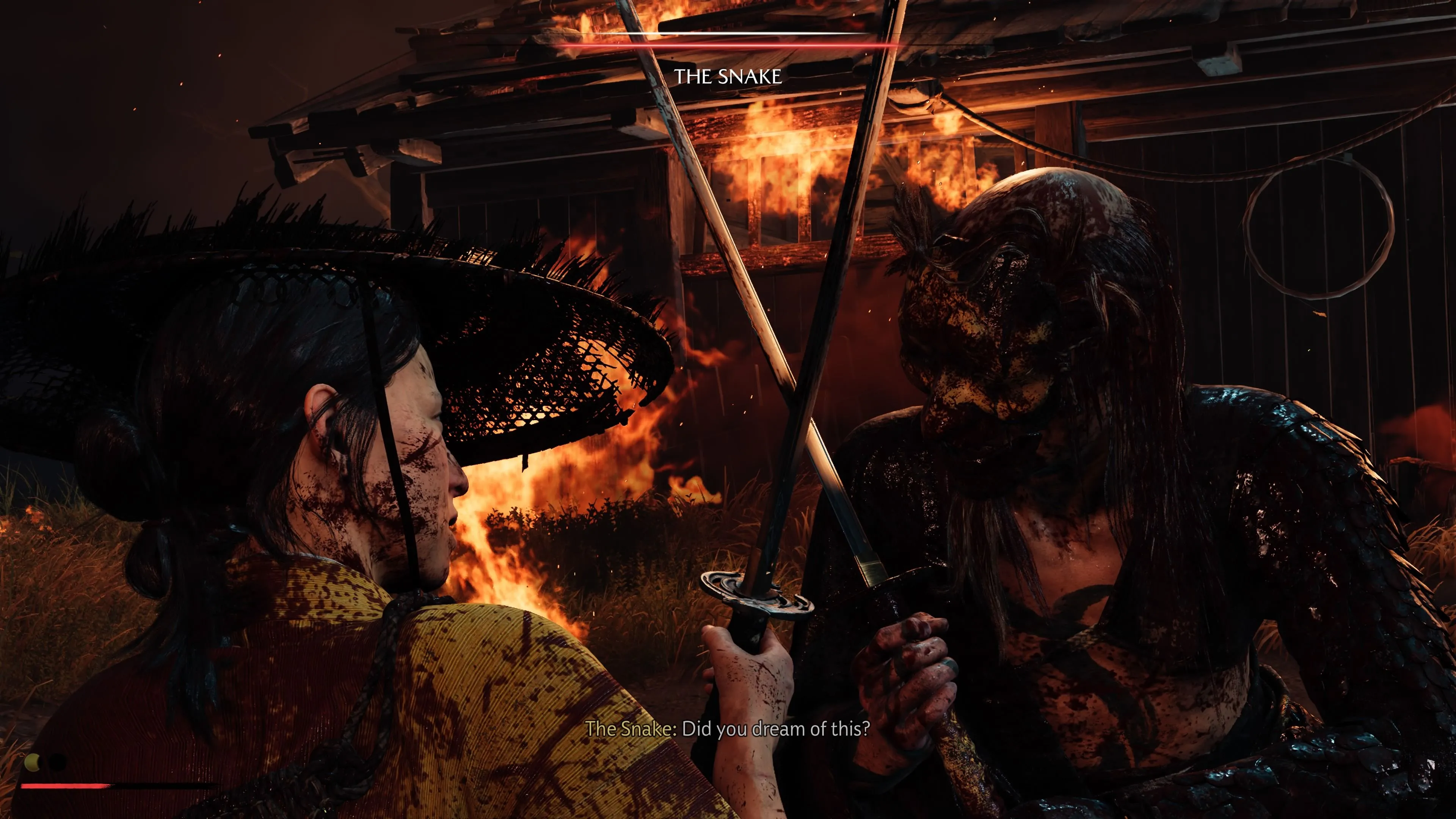 Atsu nghênh chiến với kẻ địch như rắn trong trận đấu boss