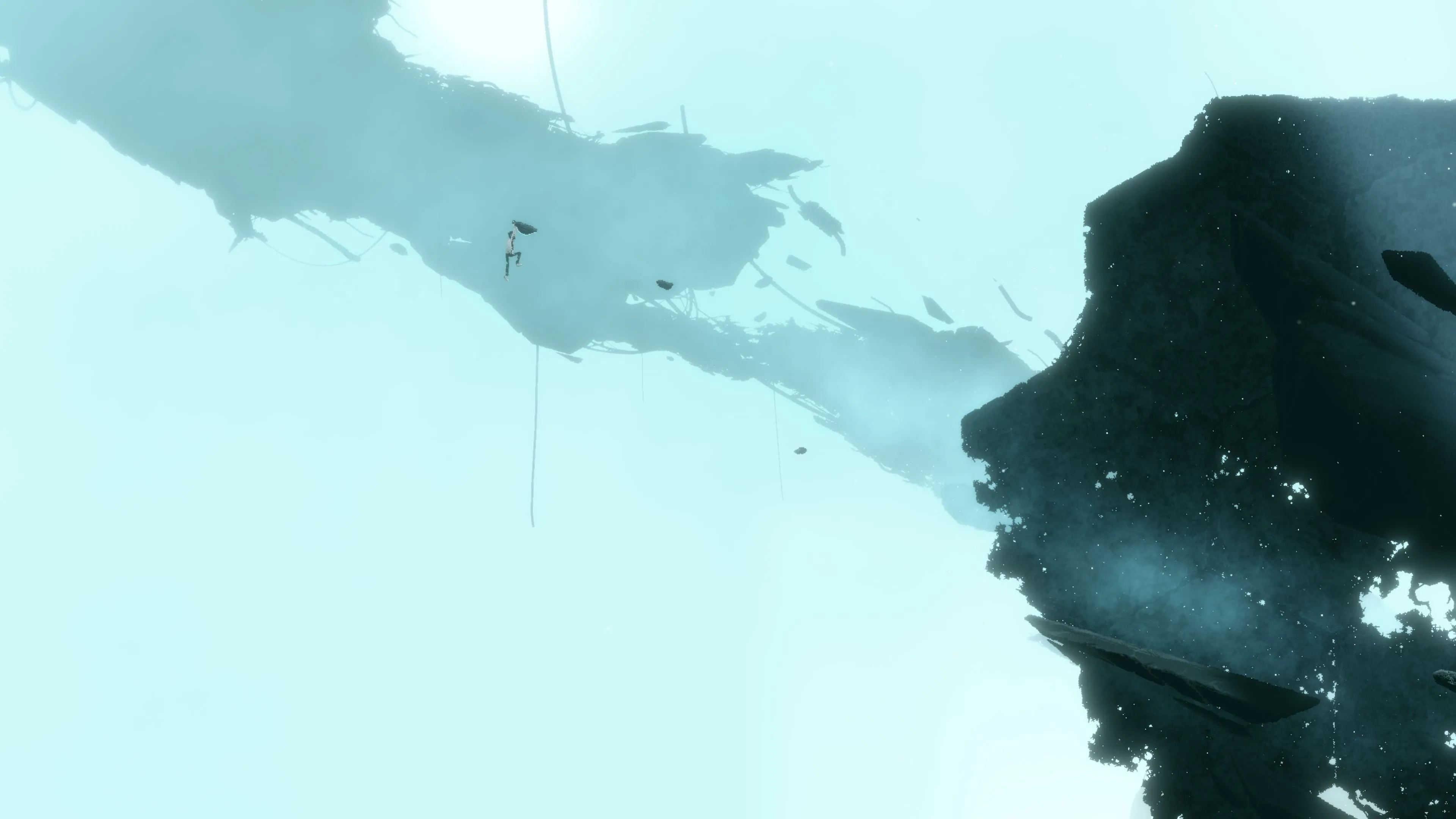 Bionic Bay với các platform nhỏ cần tính toán vị trí đặt băng để vượt qua khoảng trống