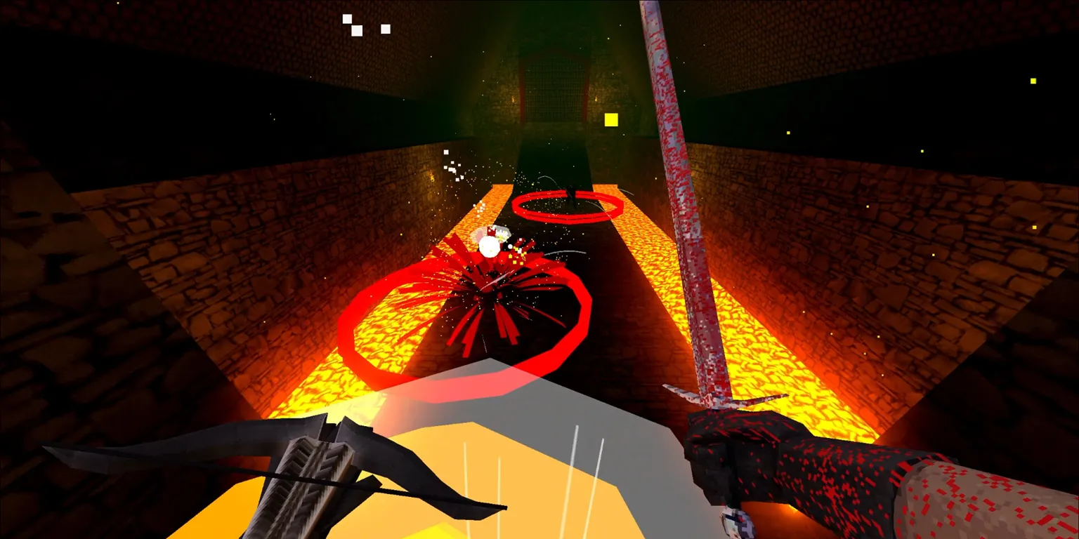 Bloodthief: phong cách chạy chặt chém góc nhìn thứ nhất, cảm nhận như Neon White trong bối cảnh medieval