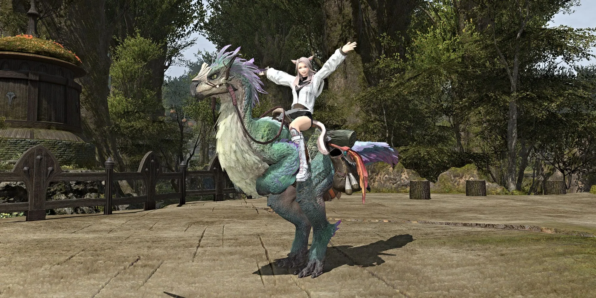 Bộ sưu tập mount Seikret trong FFXIV Patch 7.35, hiển thị ngoại hình và tư thế cưỡi