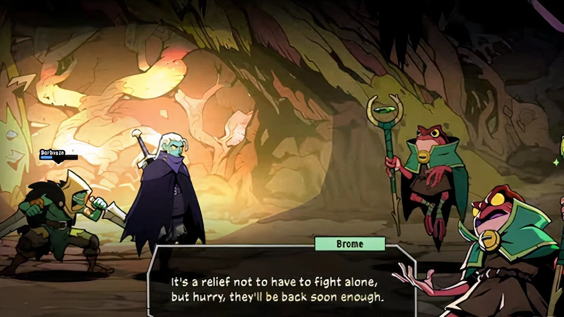 Cách tìm và mở khóa Brome trong Absolum: waypoint trên bản đồ