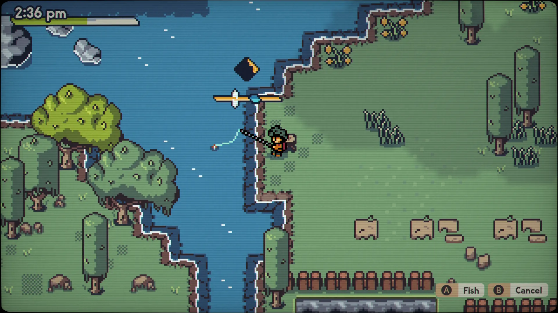 Cảnh khám phá và giao hàng ban ngày trên đảo Clifford, hệ thống nhiệm vụ nhẹ nhàng