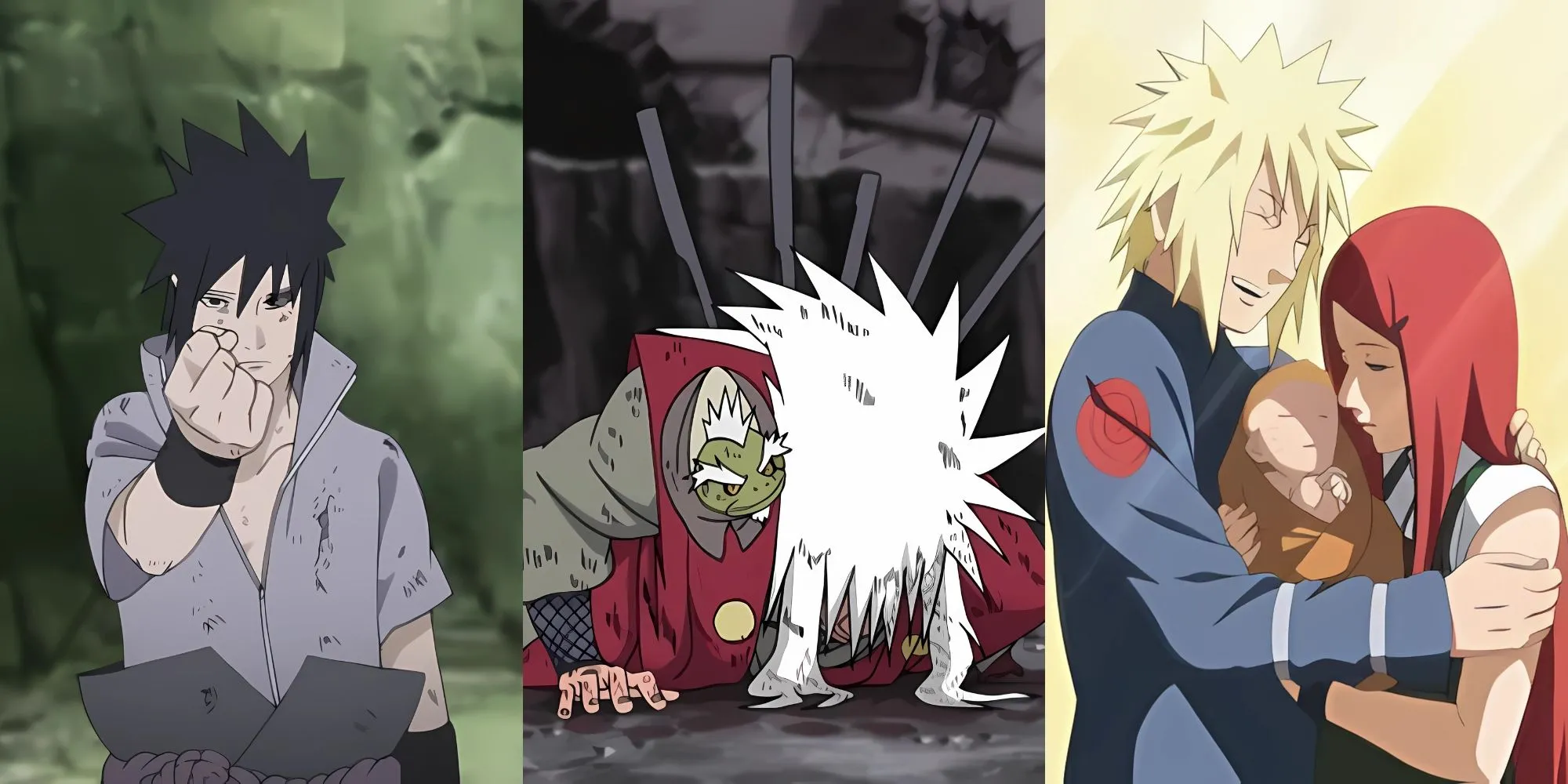 Cảnh trong Naruto với nhiều diễn biến tâm lý căng thẳng