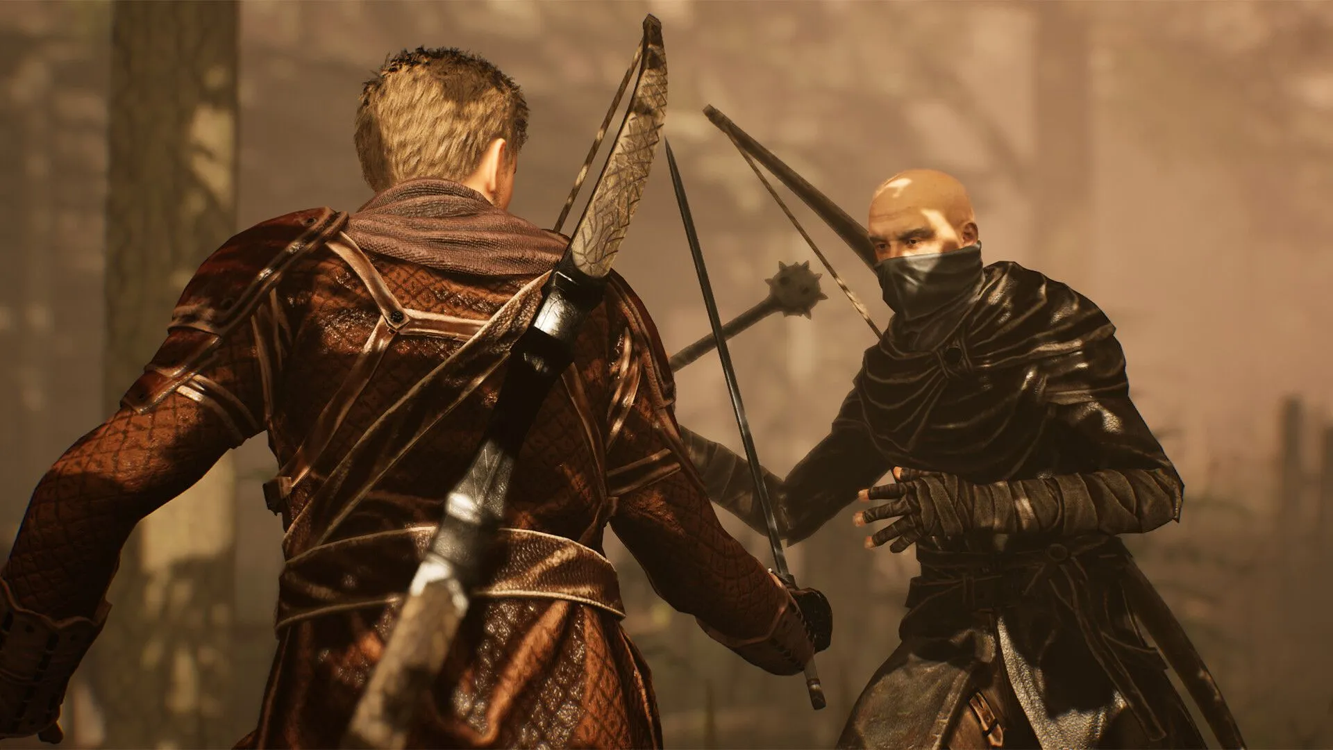 Chiến đấu trong Of Ash and Steel với thanh kiếm và kỹ năng đa dạng