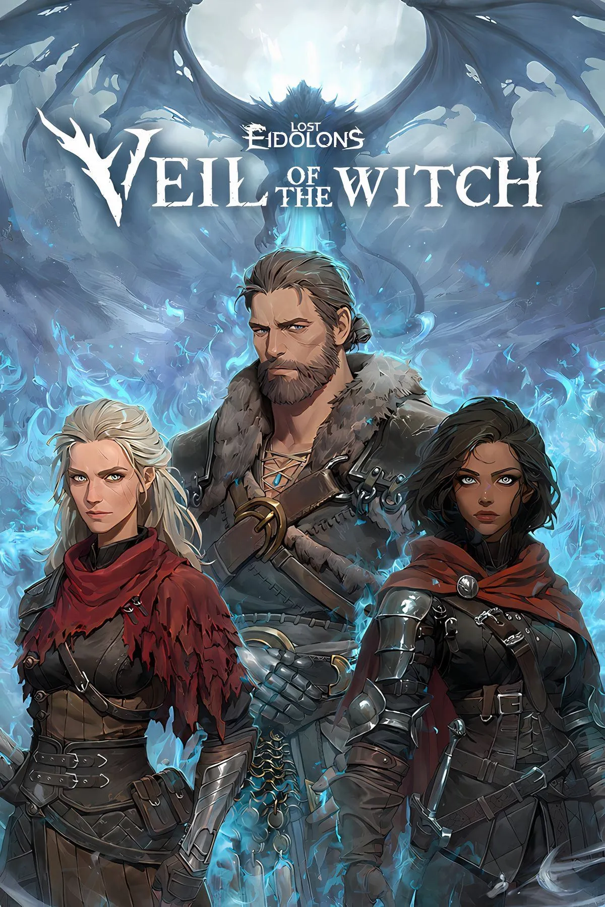 Cover art Lost Eidolons: Veil of the Witch bìa chính thức của game