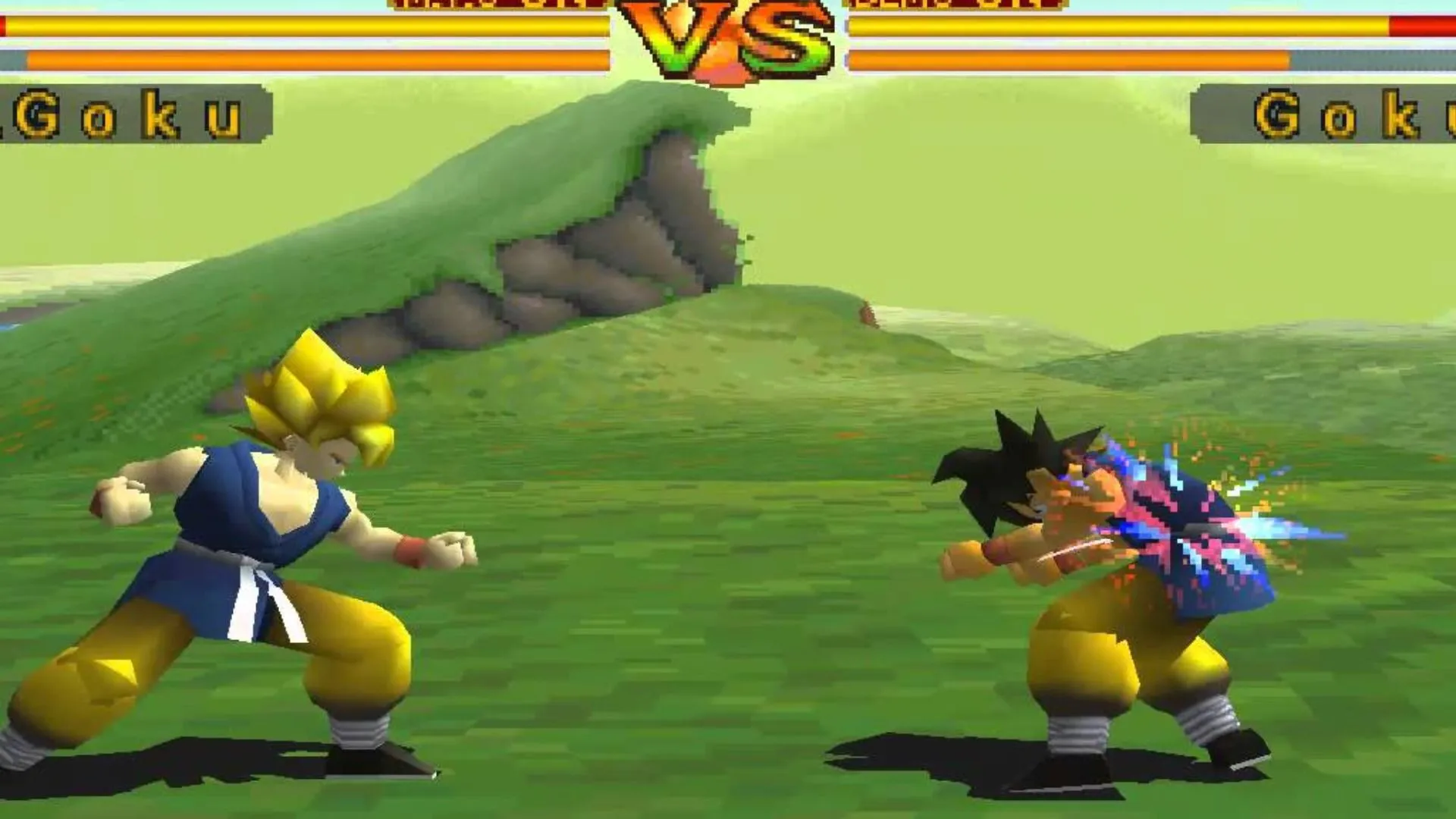 Dragon Ball GT: Final Bout trên PS1 với trận đấu thiếu tốc độ
