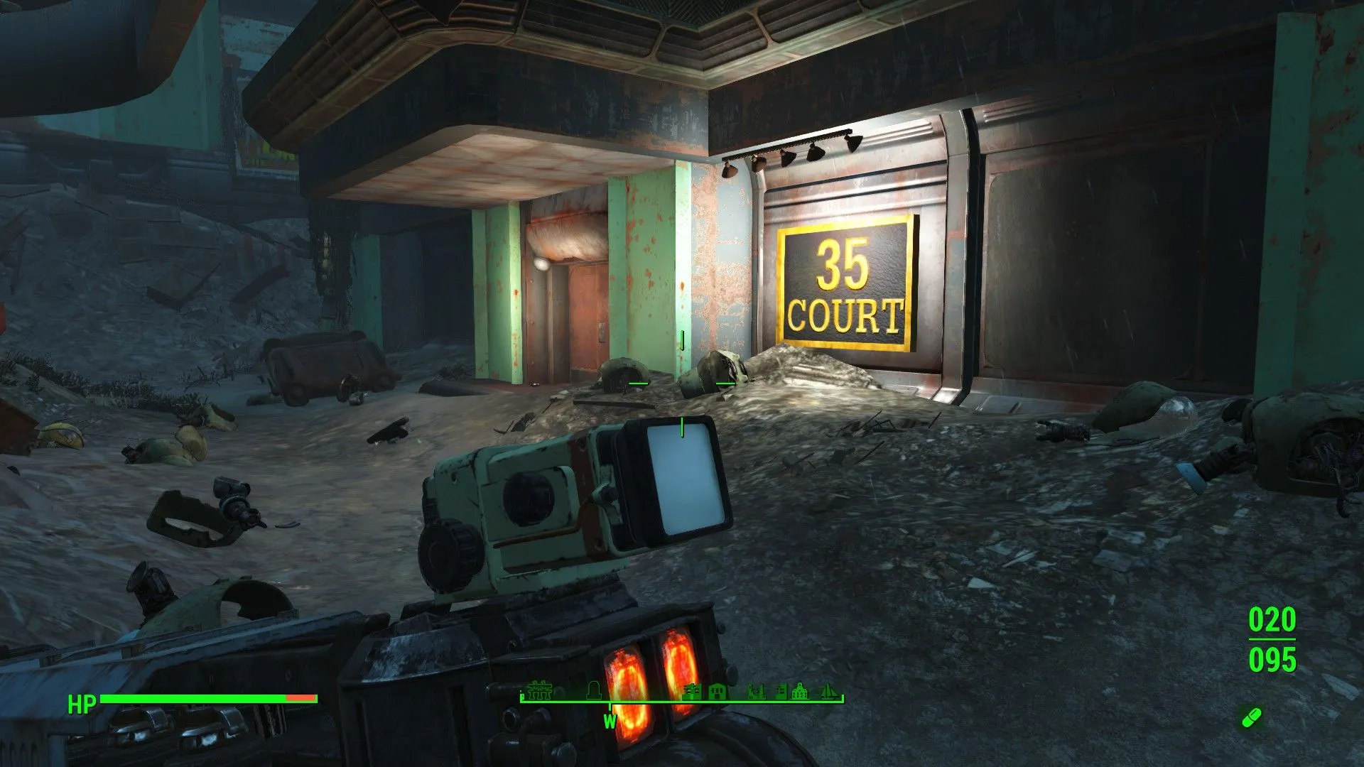 Fallout 4 - bộ giáp Power Armor X-01 trong vùng hoang tàn của Fallout 4