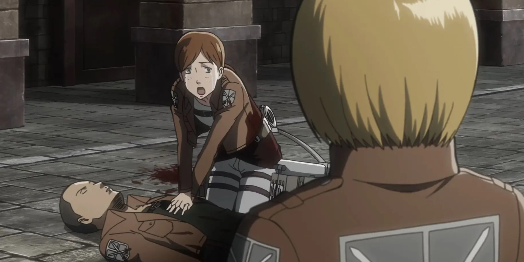 Franz và Hannah trong khoảnh khắc tuyệt vọng tại Trost