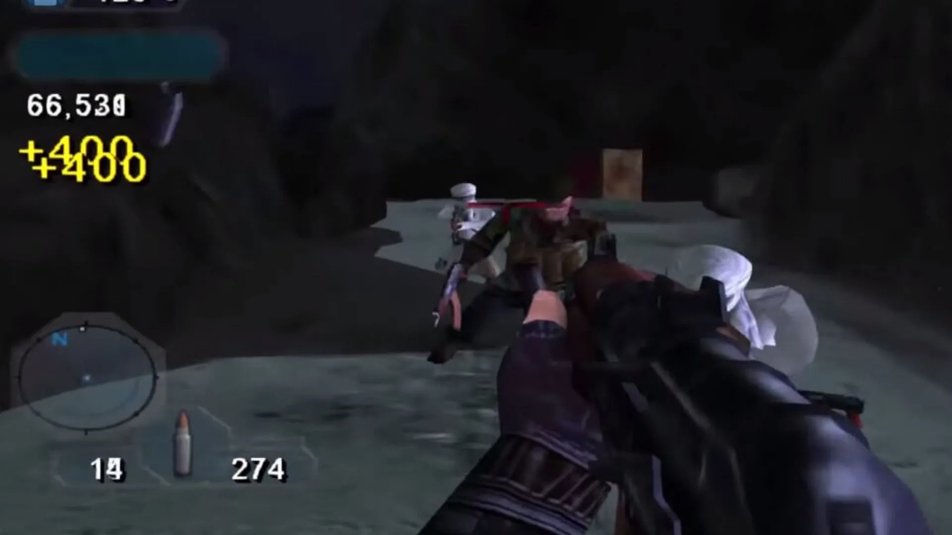 Fugitive Hunter: War on Terror - hình ảnh quảng cáo với gameplay FPS lỗi và thiết kế kém