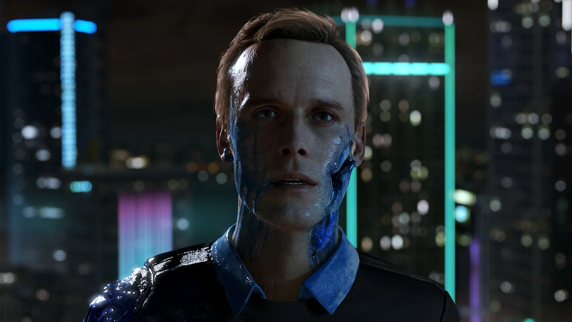 Giao diện Detroit: Become Human — ảnh minh họa các tuyến nhân vật và quyết định phân nhánh