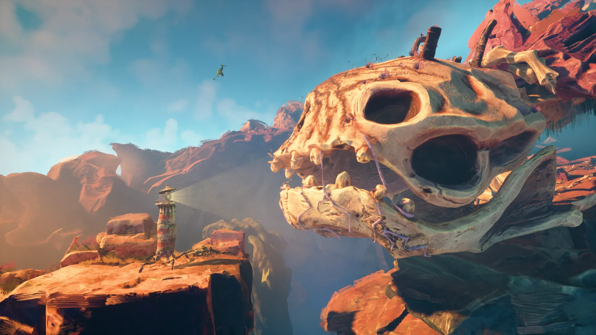 Góc nhìn gần các cấu trúc trong Keeper, biểu đạt phong cách nghệ thuật và chi tiết lore ẩn