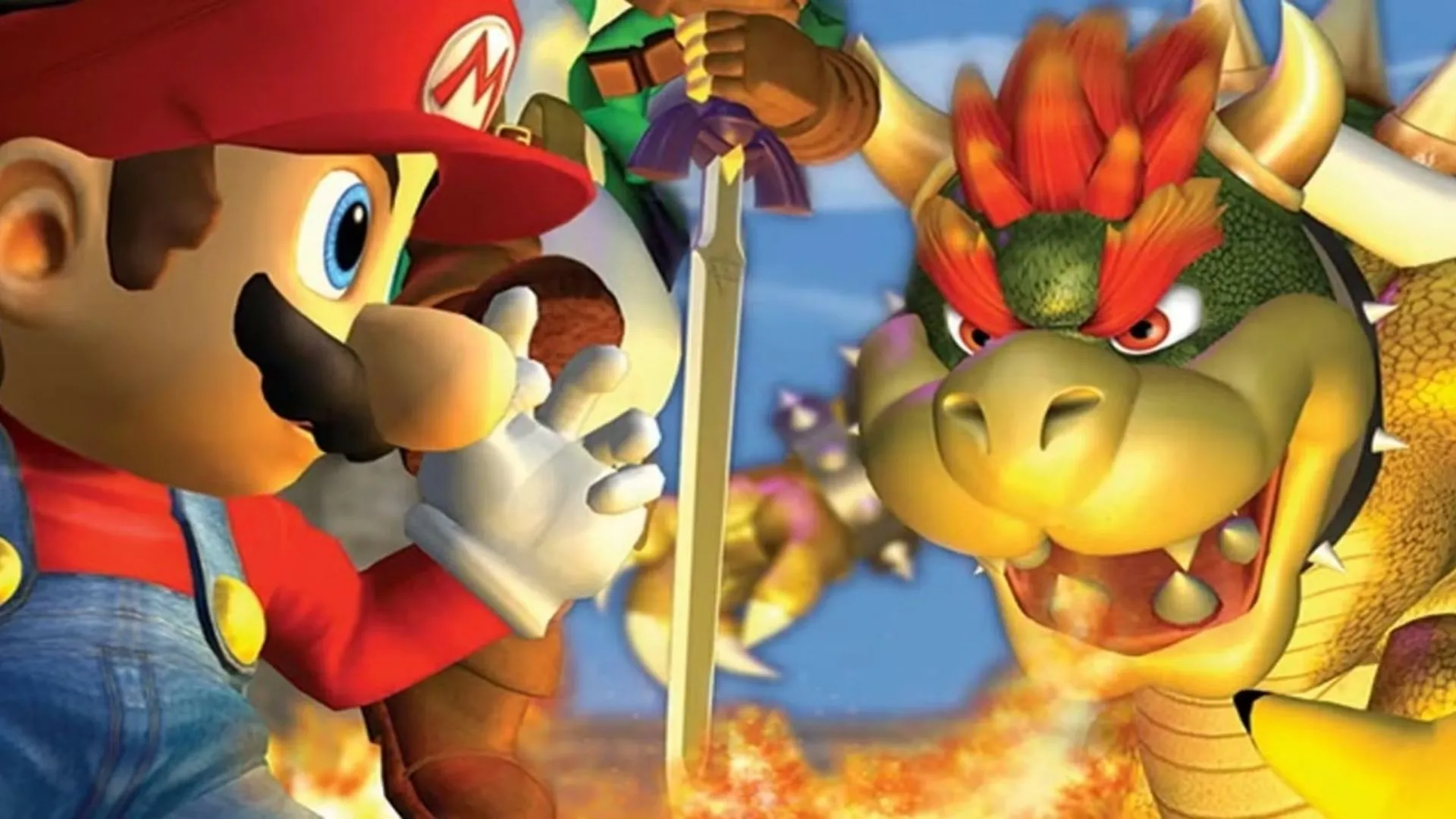 Hình Super Smash Bros. Melee trên GameCube