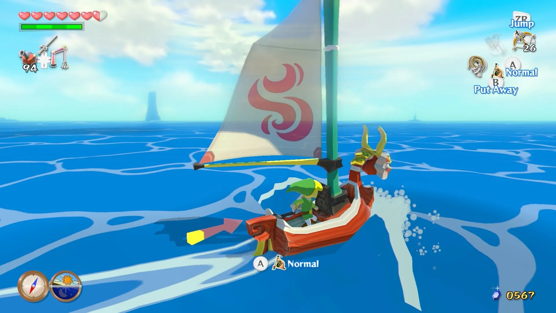 Hình The Wind Waker trên GameCube