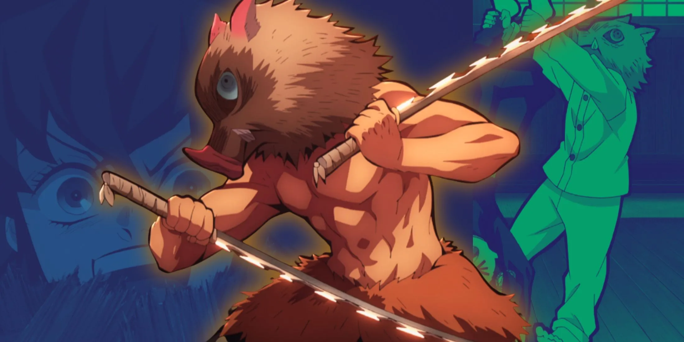 Inosuke Hashibira bộc lộ cảm xúc vụng về khi cố an ủi đồng đội