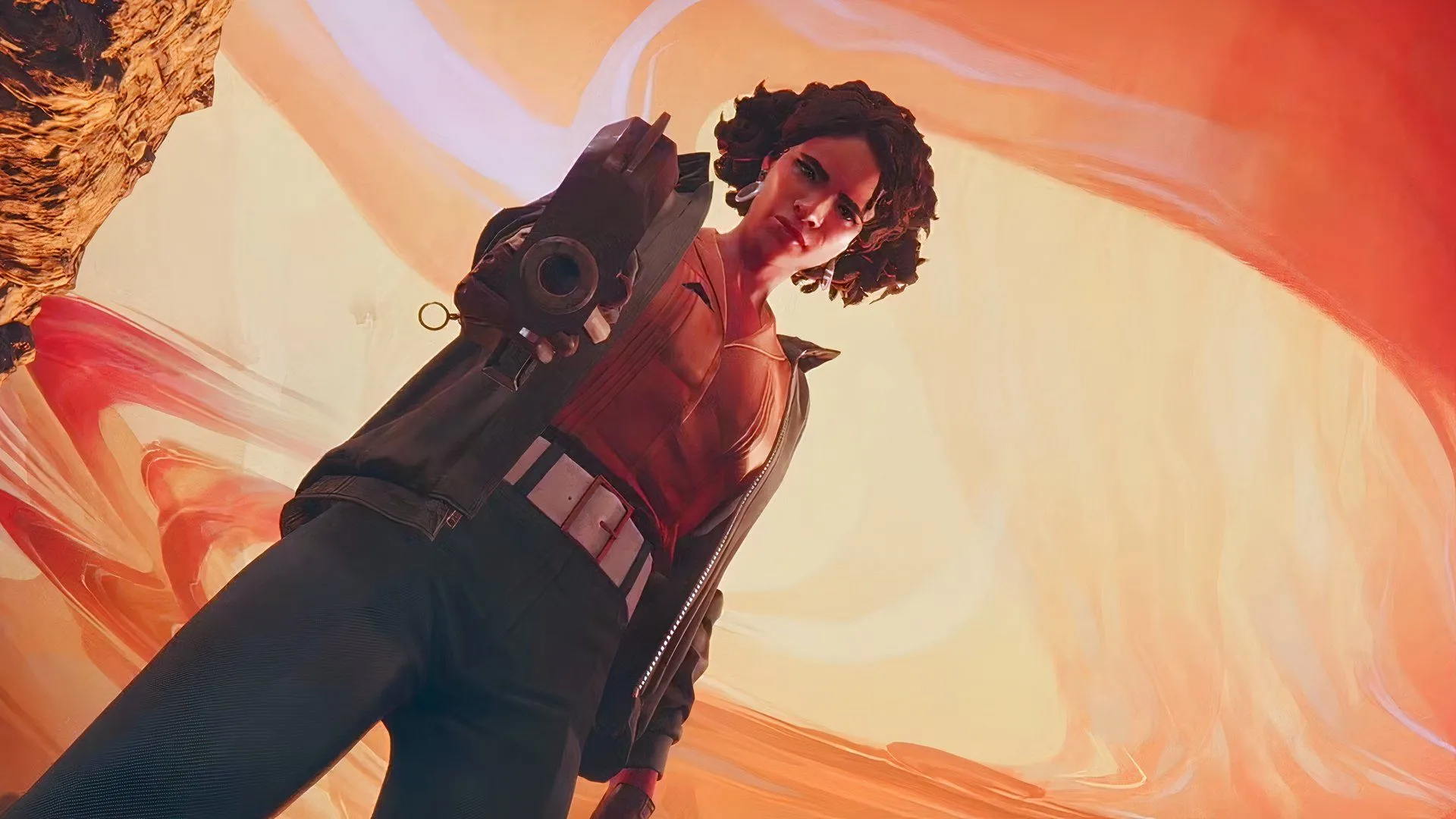 Khung cảnh ending mở trong Deathloop — quyết định có phá vỡ vòng lặp hay không