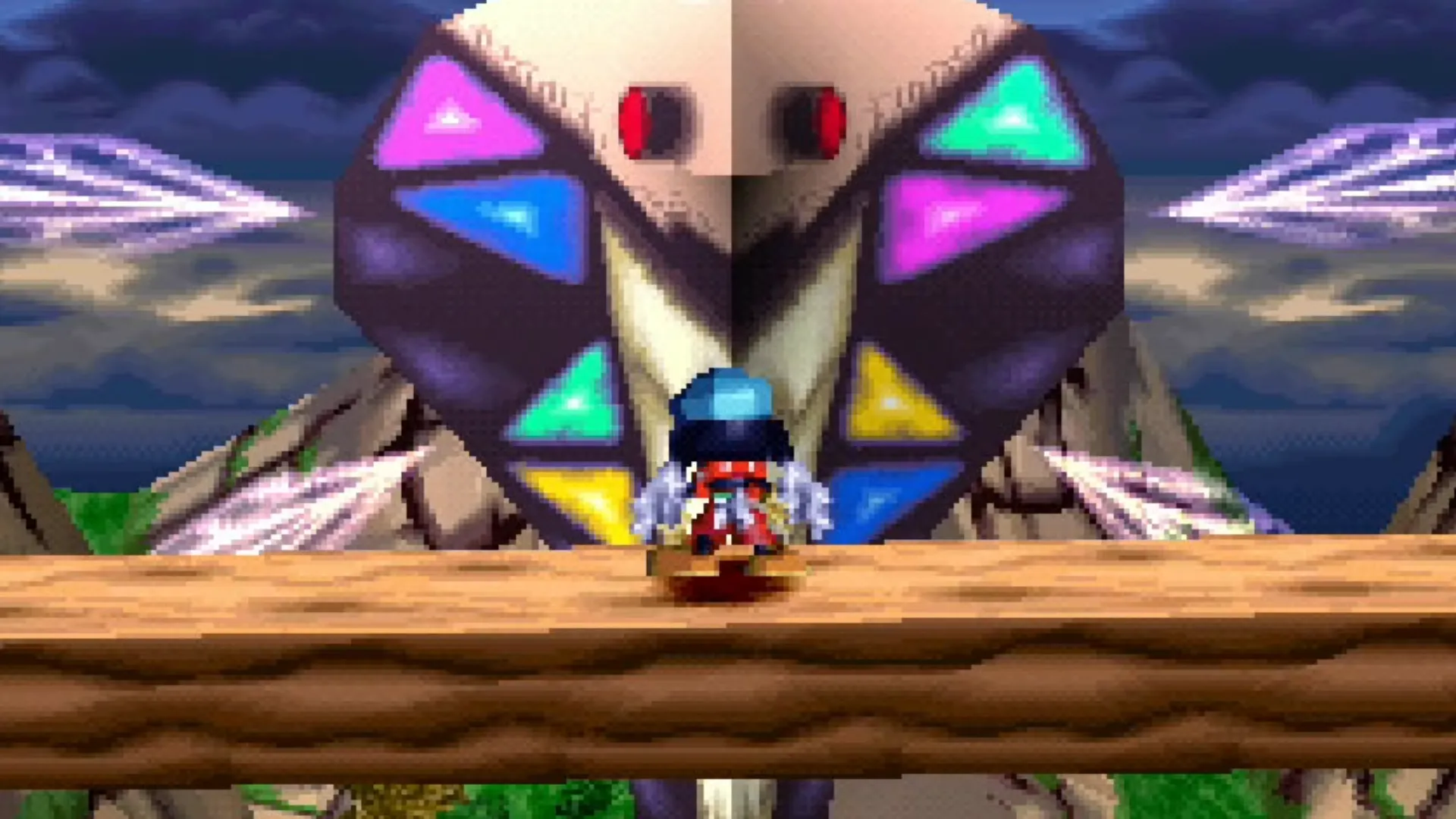 Khung cảnh mơ mộng trong Klonoa: Door to Phantomile trên PS1