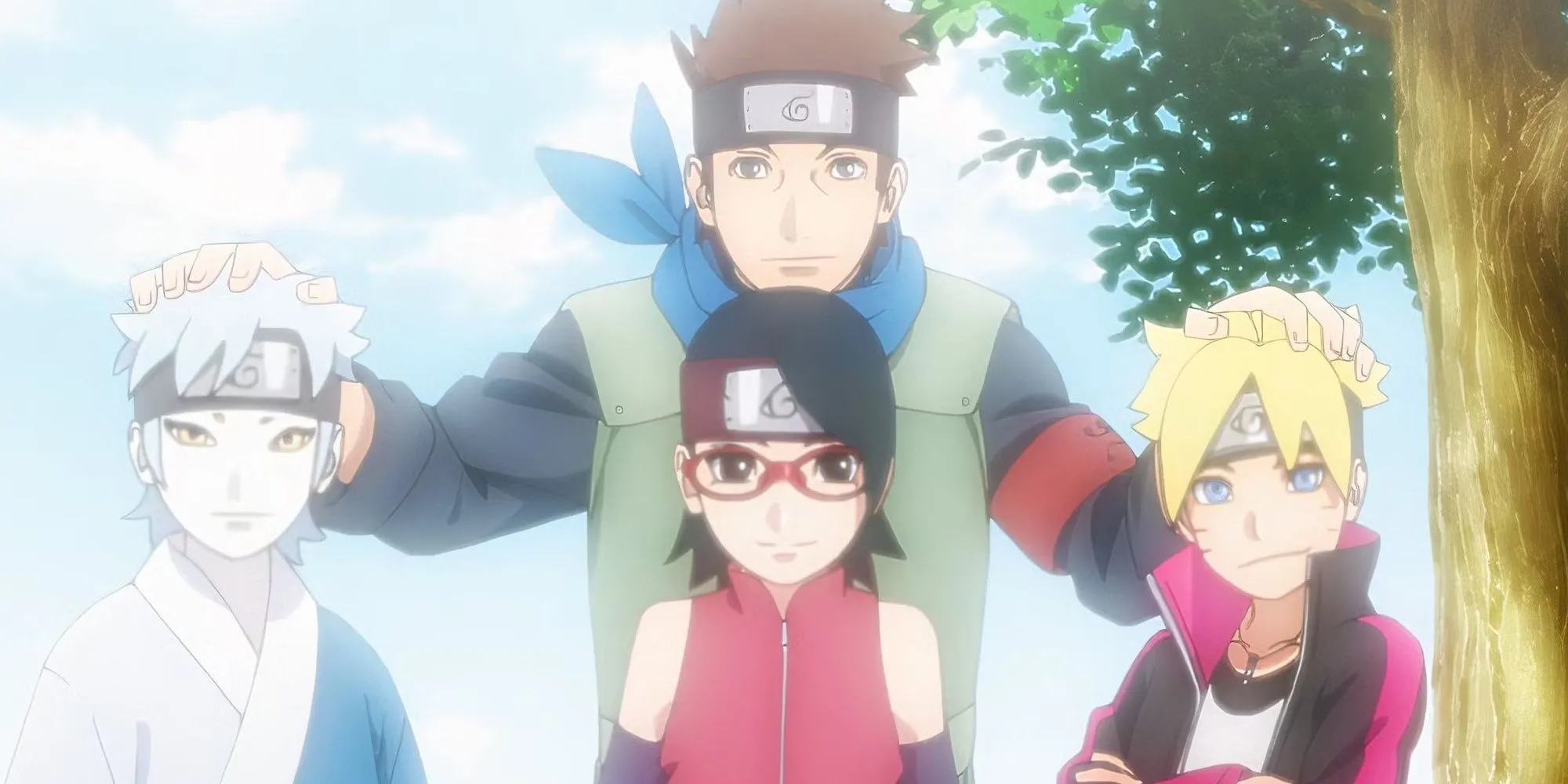 Konohamaru với thái độ kiên định phát triển từ hậu phương