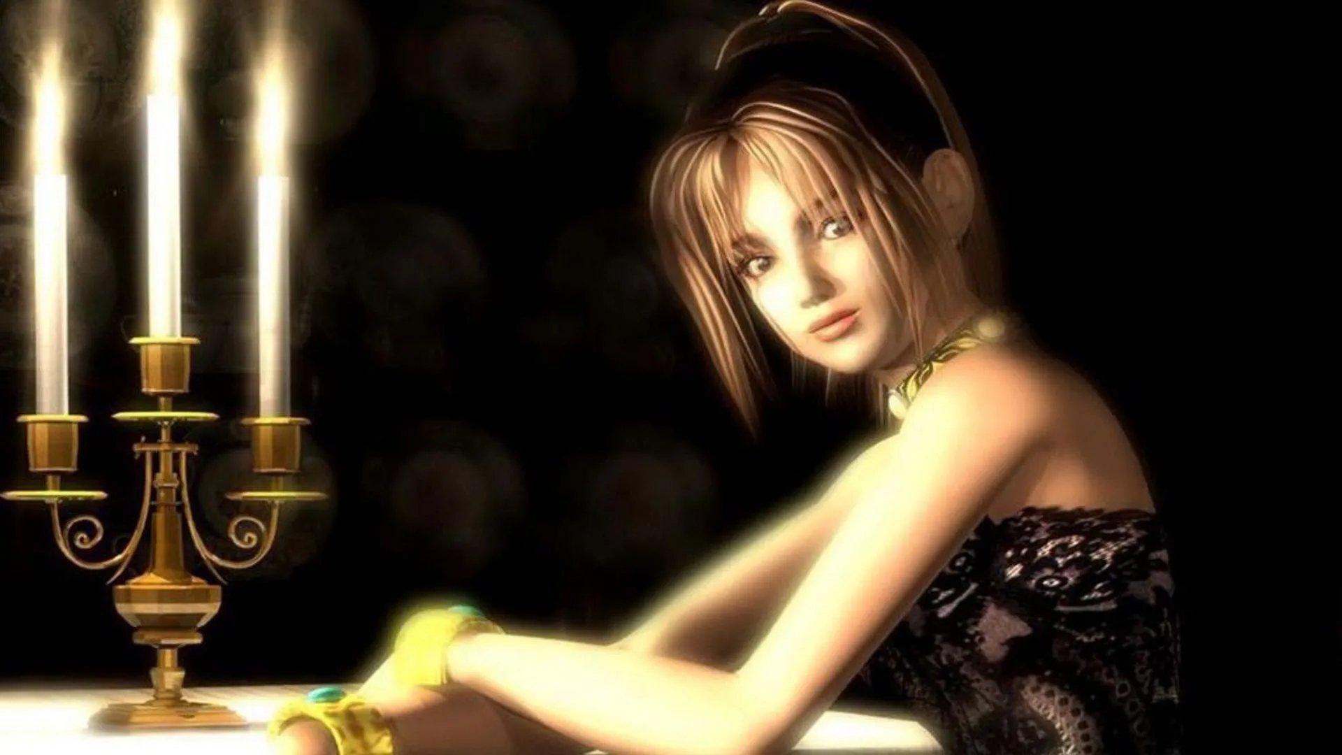 Koudelka trong bối cảnh lâu đài u ám, pha trộn JRPG và kinh dị