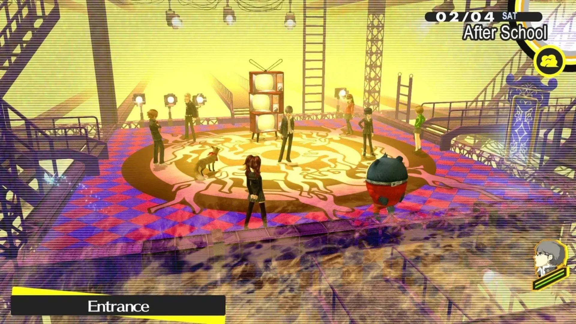 Lối chơi Persona 4 Golden: nhảy vào TV để đối mặt với shadow và khám phá cốt truyện học đường
