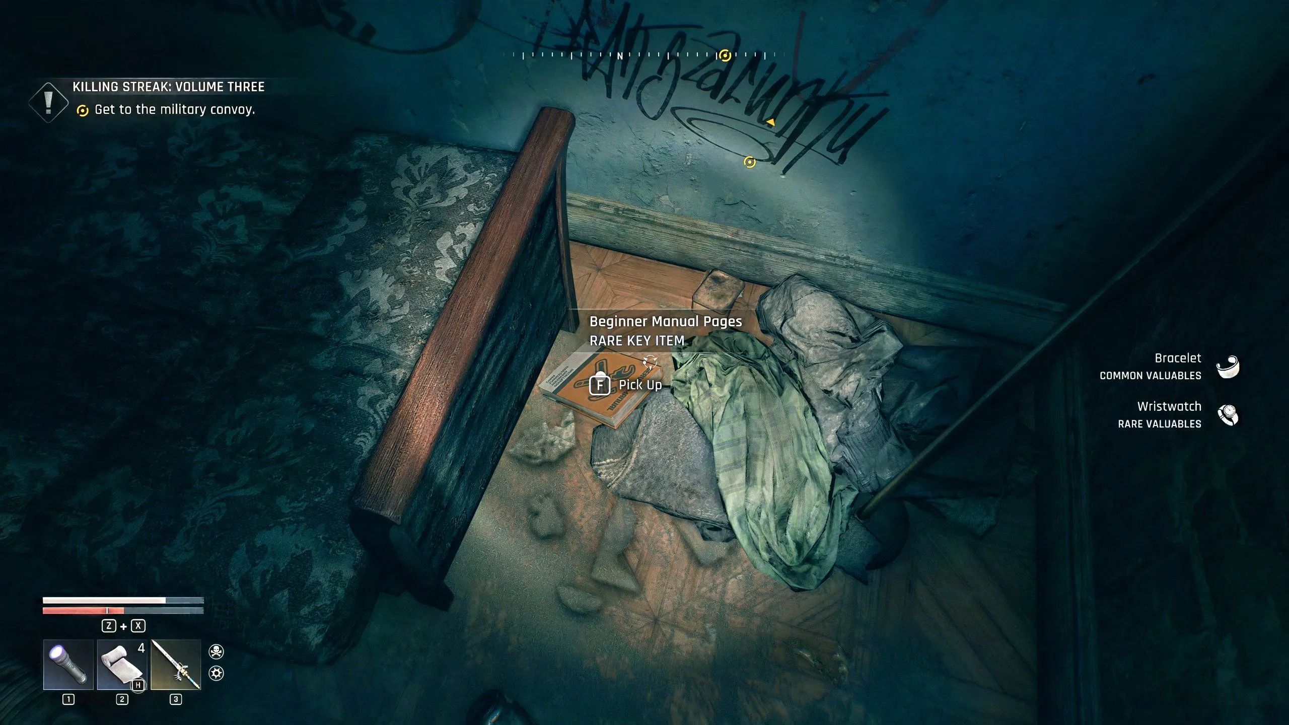 Loot Manual Pages trong Apartment Dark Zone: tìm Manual Pages cơ bản khi dọn phòng