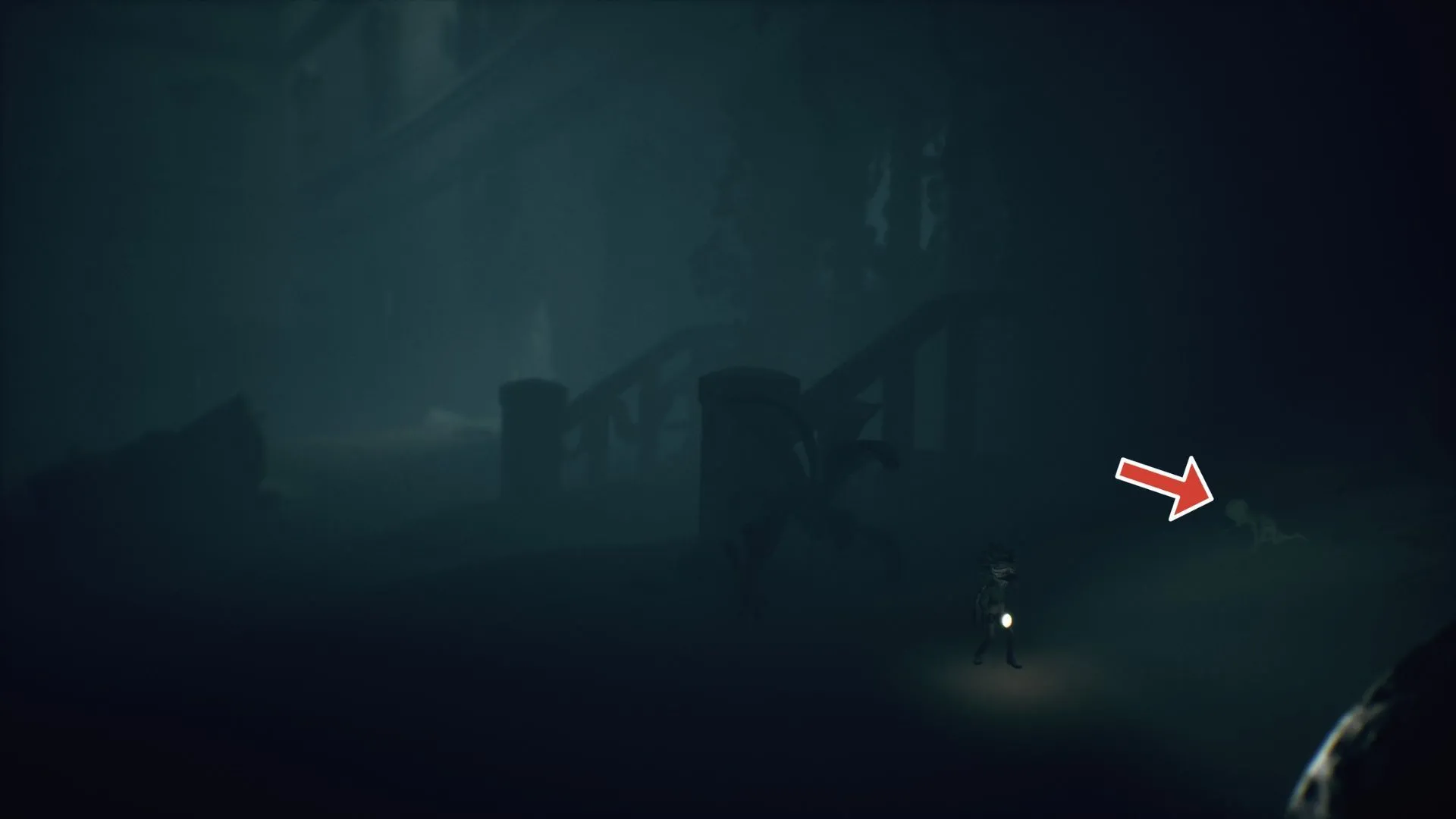 Ma đầu tiên chơi trong bãi cỏ, vị trí Ghost #1 Little Nightmares 3