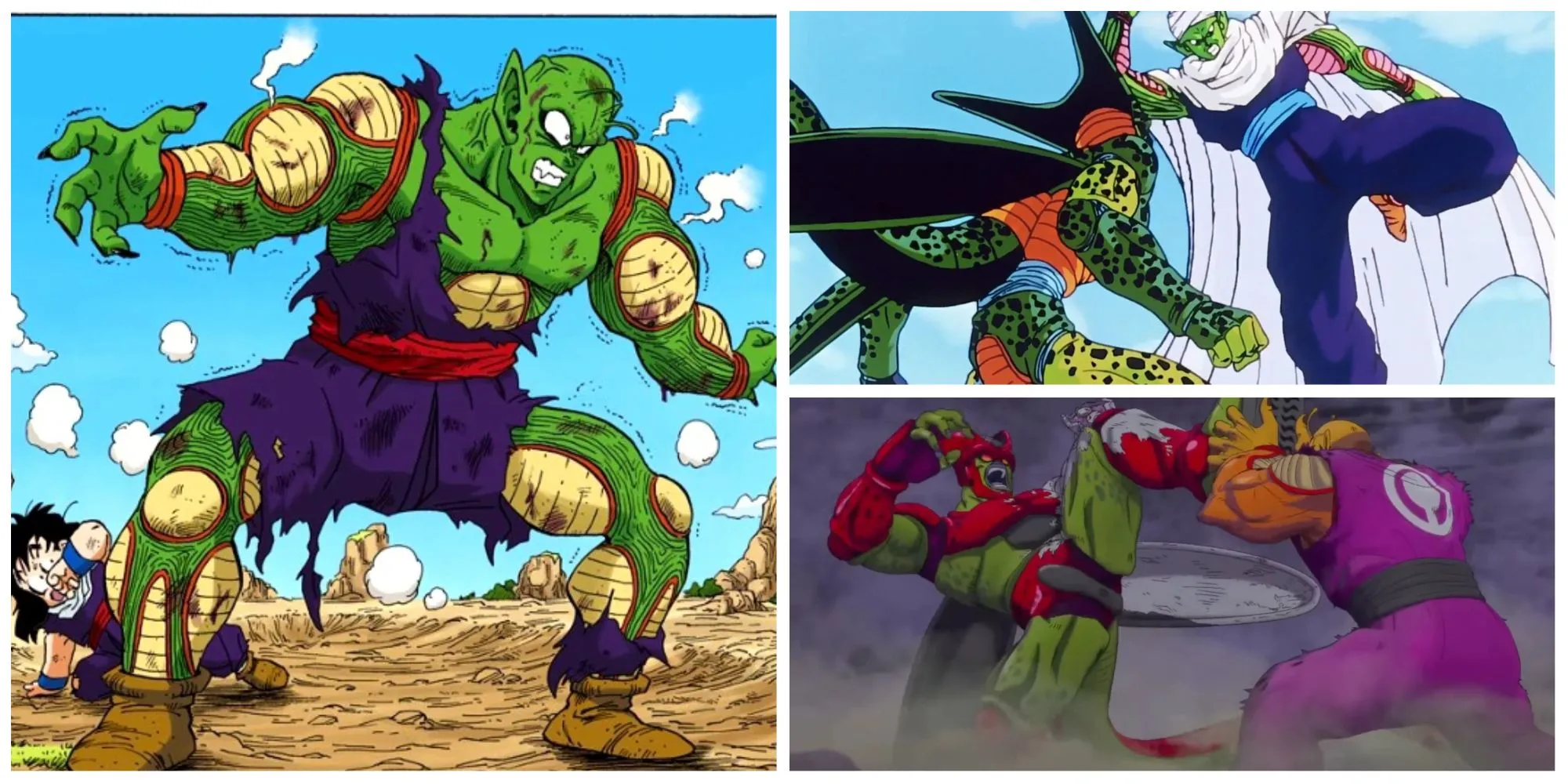 Piccolo và Gohan trong quá trình huấn luyện khắc nghiệt bên ngoài xã hội