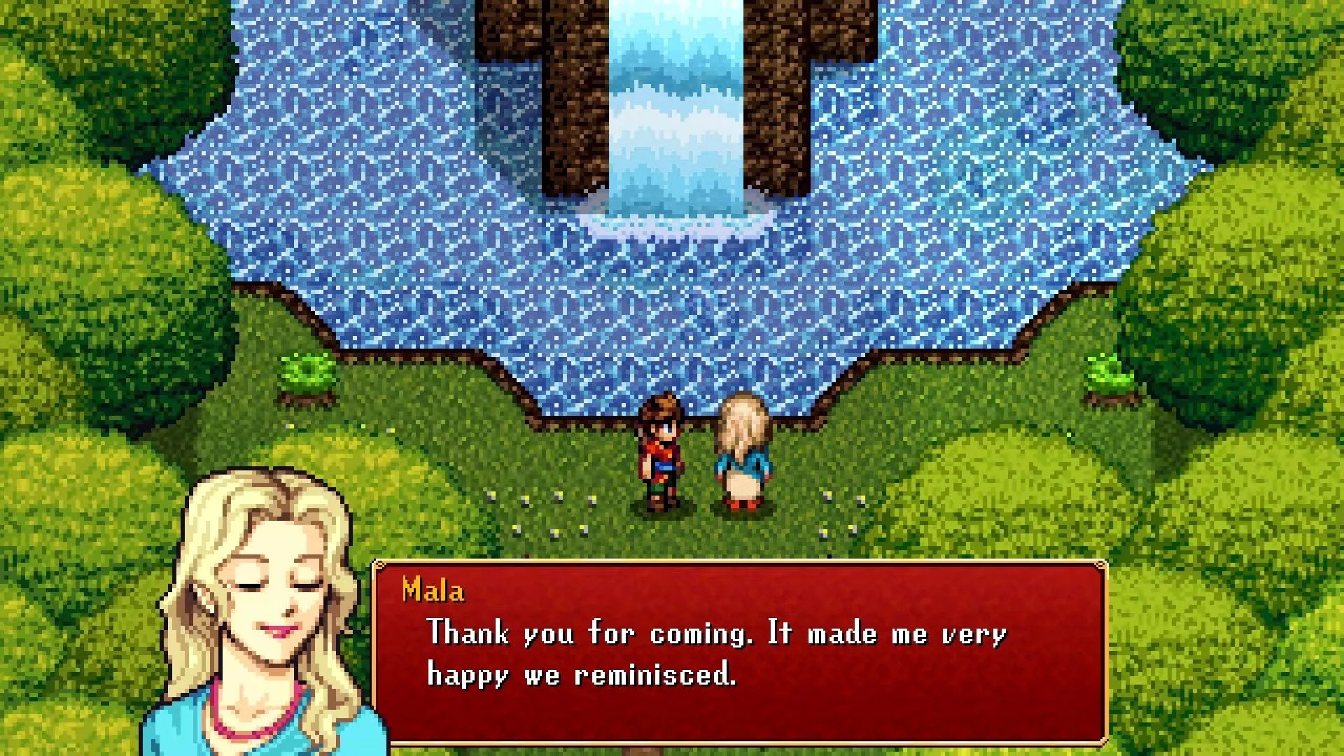 Rio và Mala đối thoại, nhấn mạnh chiều sâu mối quan hệ nhân vật chính