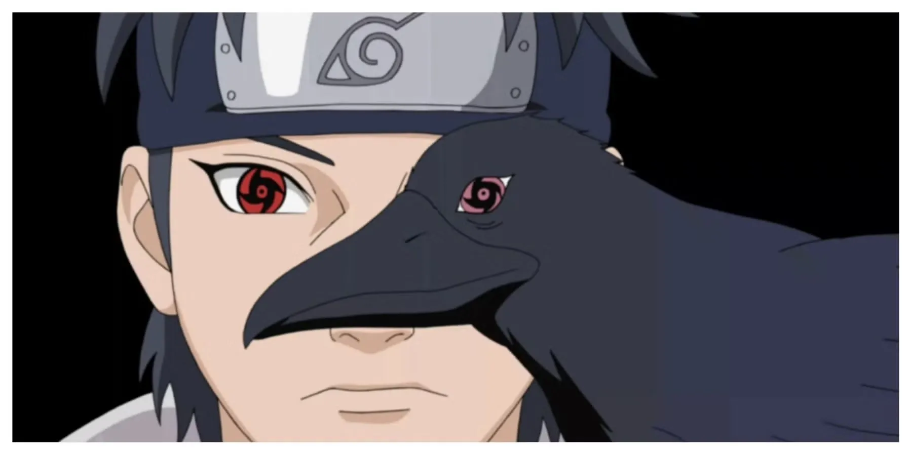 Shisui Uchiha với đôi mắt Sharingan biểu trưng cho Kotoamatsukami