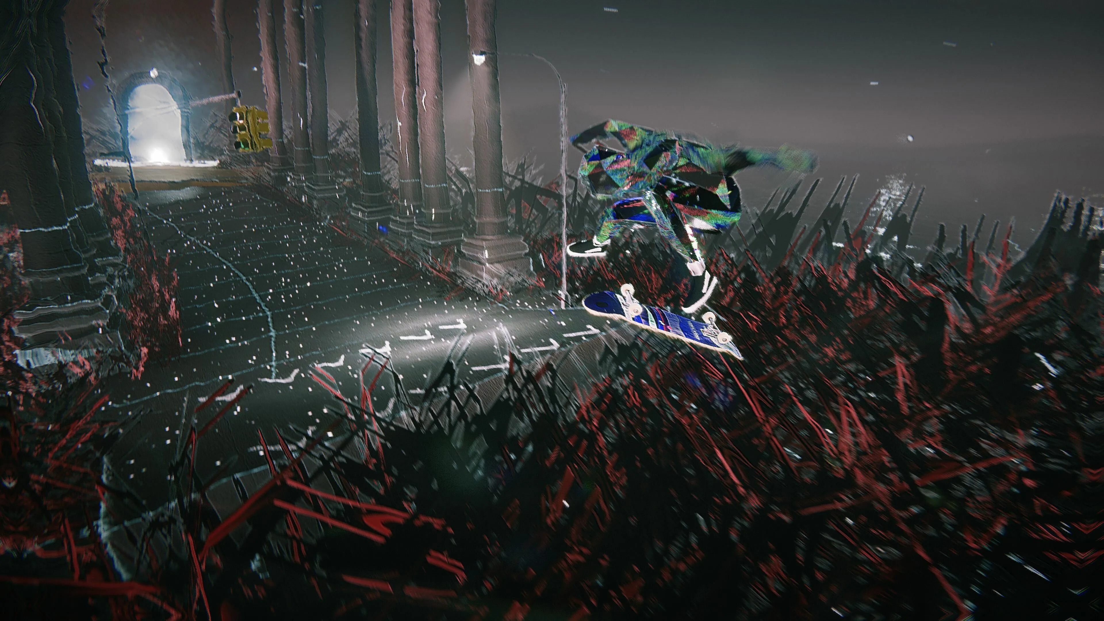 Skate Story: lướt ván, thực hiện trick và khám phá thế giới underworld đầy màu sắc