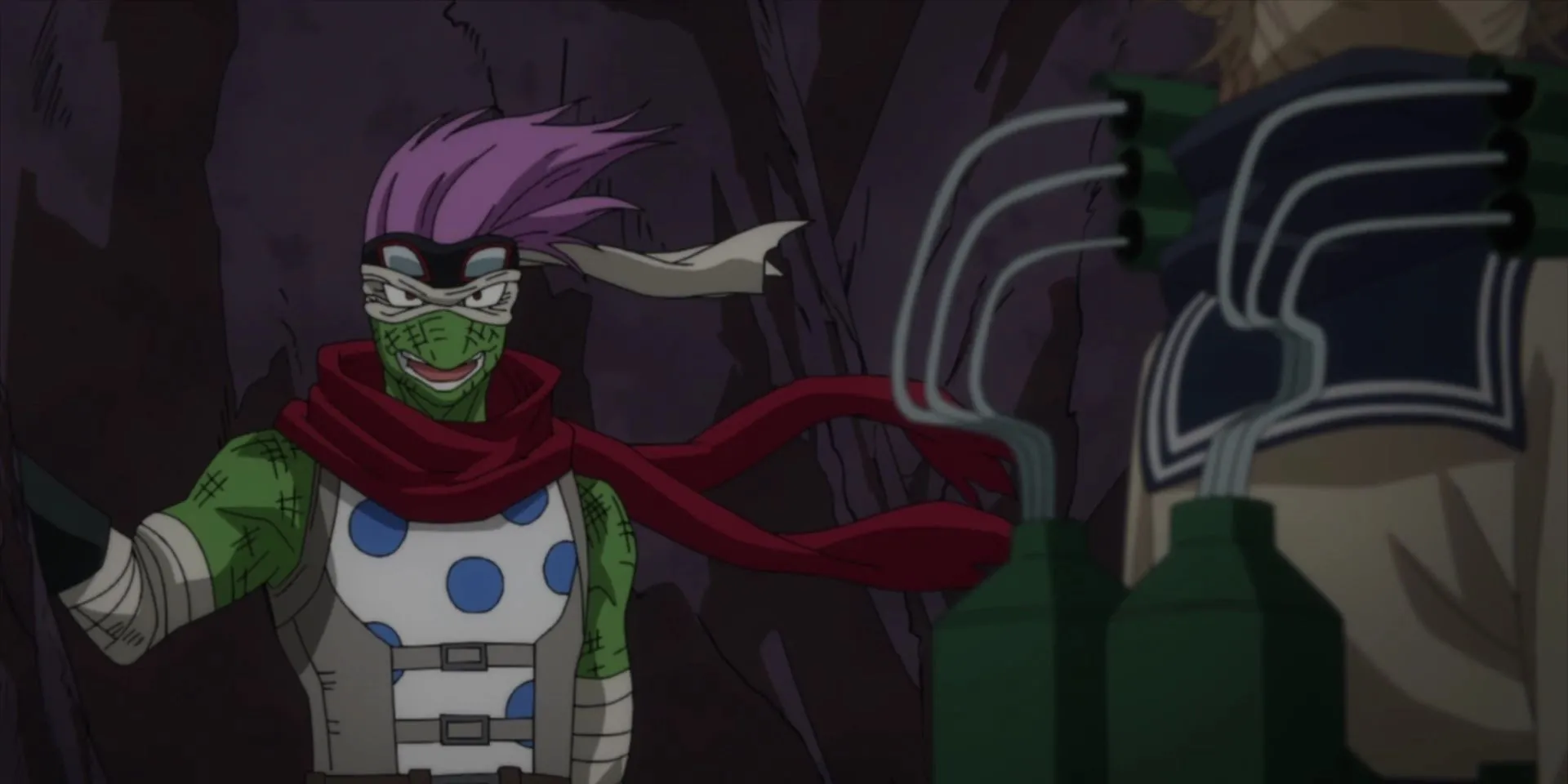 Spinner trong My Hero Academia, nhân vật mệt mỏi chiến đấu vì lý tưởng